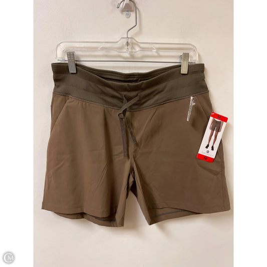 Athletic Shorts By Tuff Athletics In Brown, Size: M