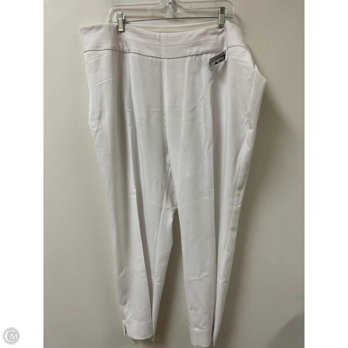 Pants Leggings By Investments In White, Size: 22