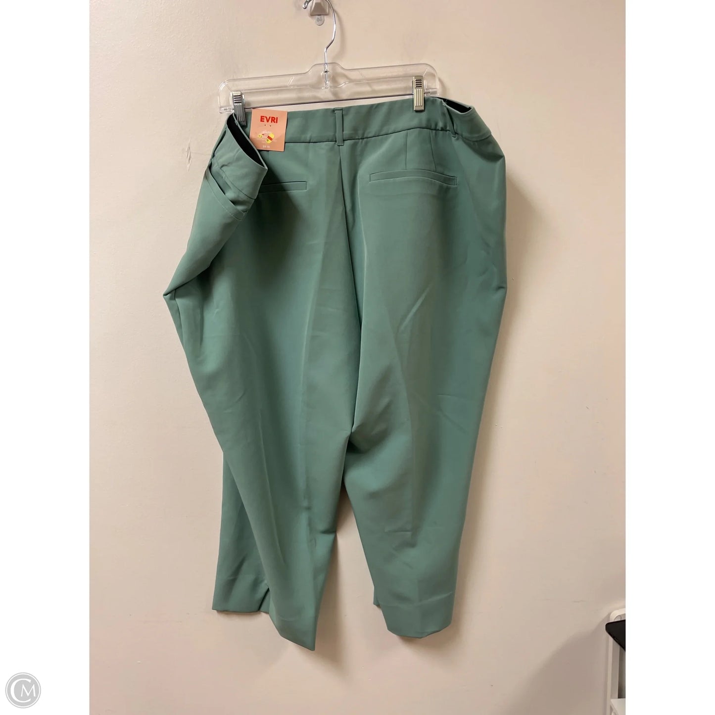 Pants Dress By Evri In Green, Size: 24