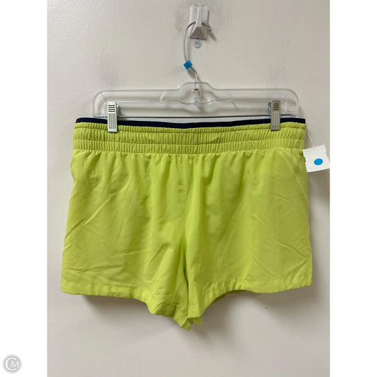 Athletic Shorts By Fabletics In Green, Size: M