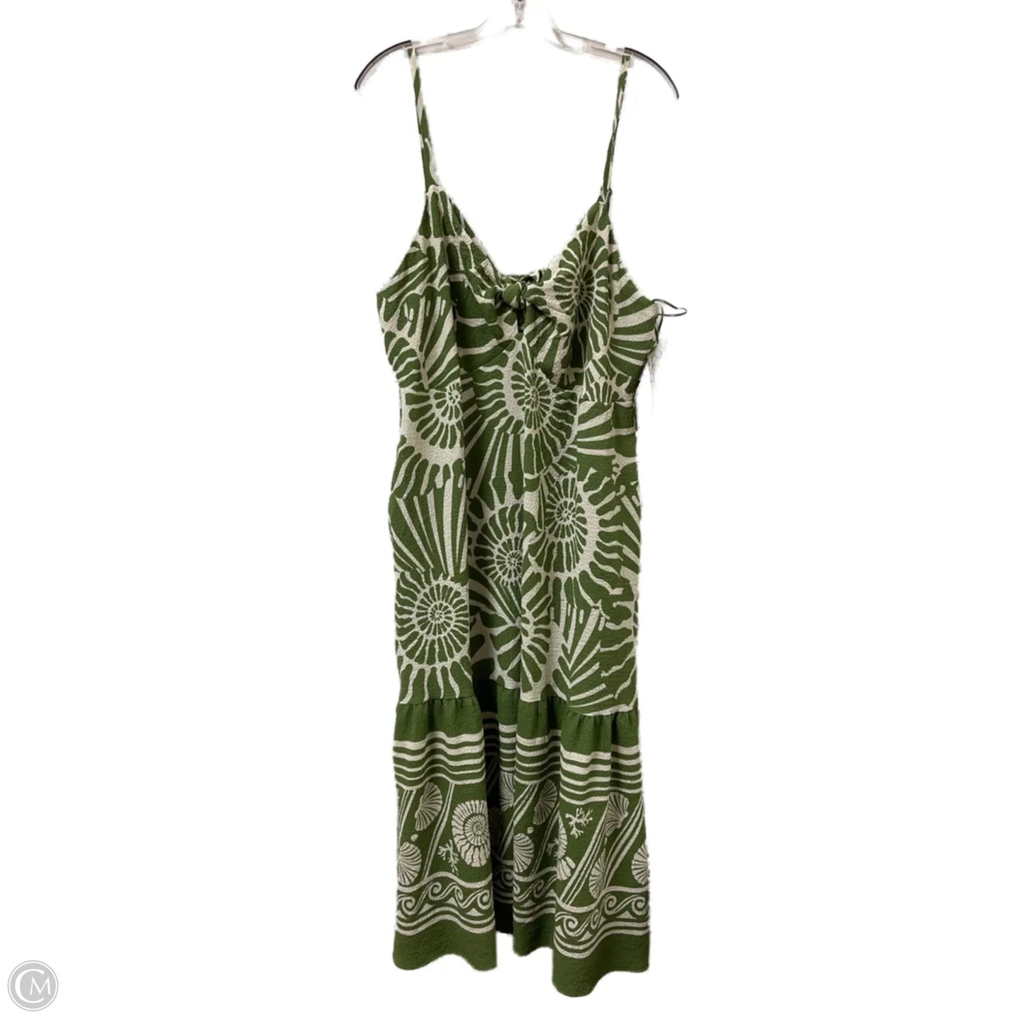 Dress Casual Maxi By Sofia By Sofia Vergara In Green, Size: 3x