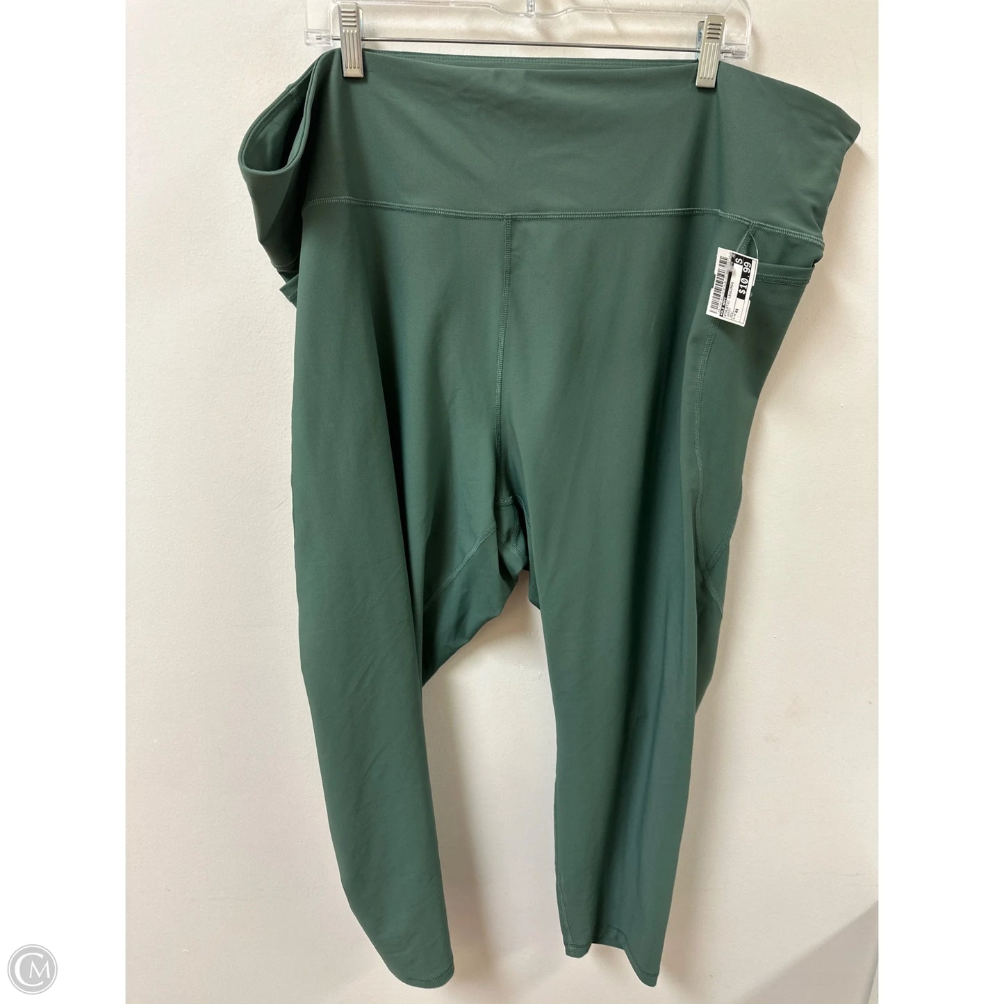 Athletic Leggings By Old Navy In Green, Size: 4x