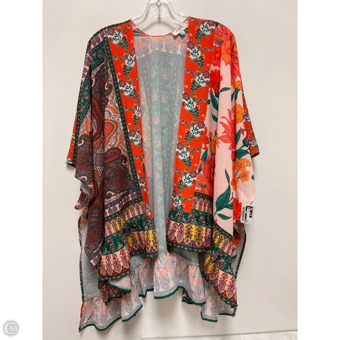 Kimono By Umgee In Orange, Size: L