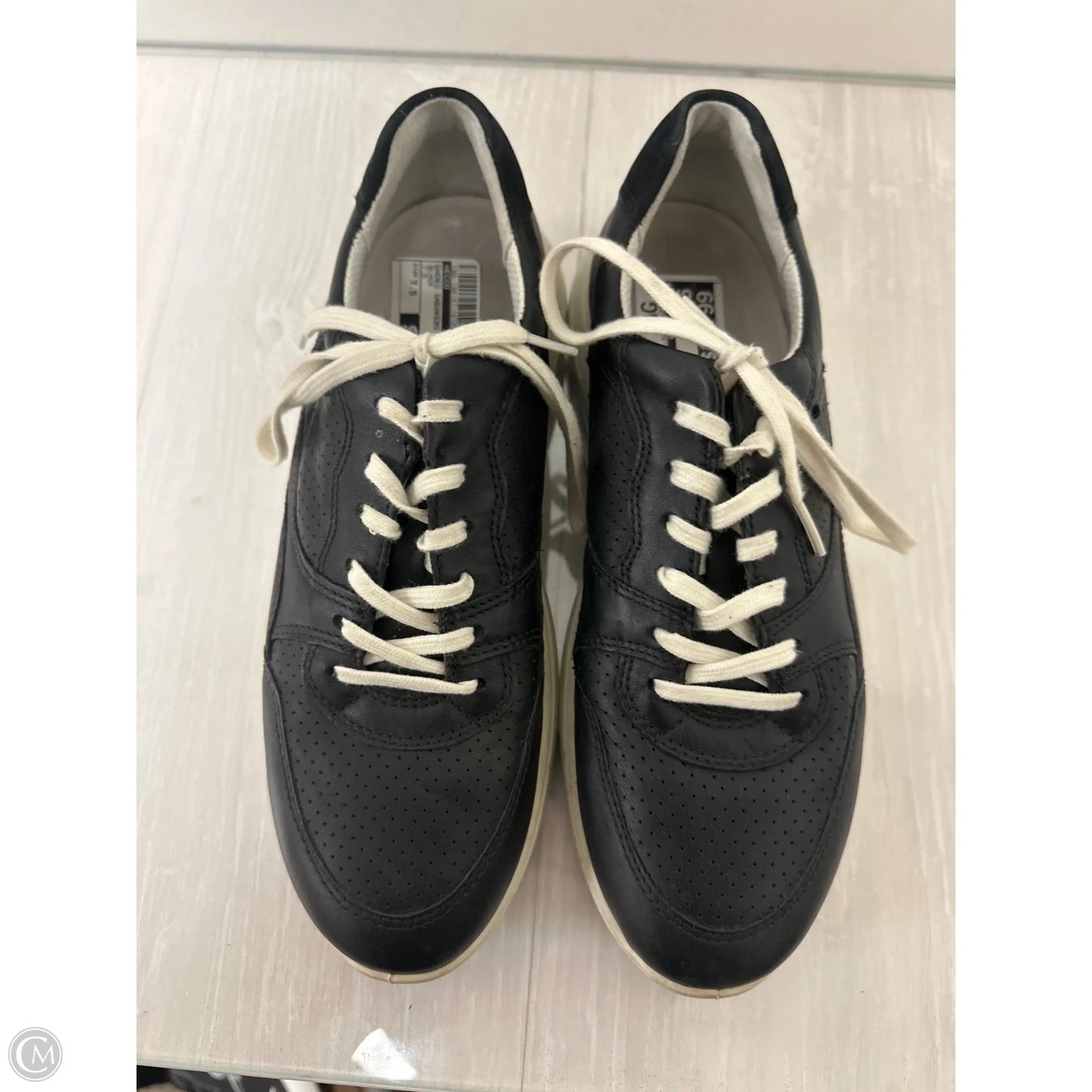 Shoes Sneakers By Ecco In Black, Size: 7.5