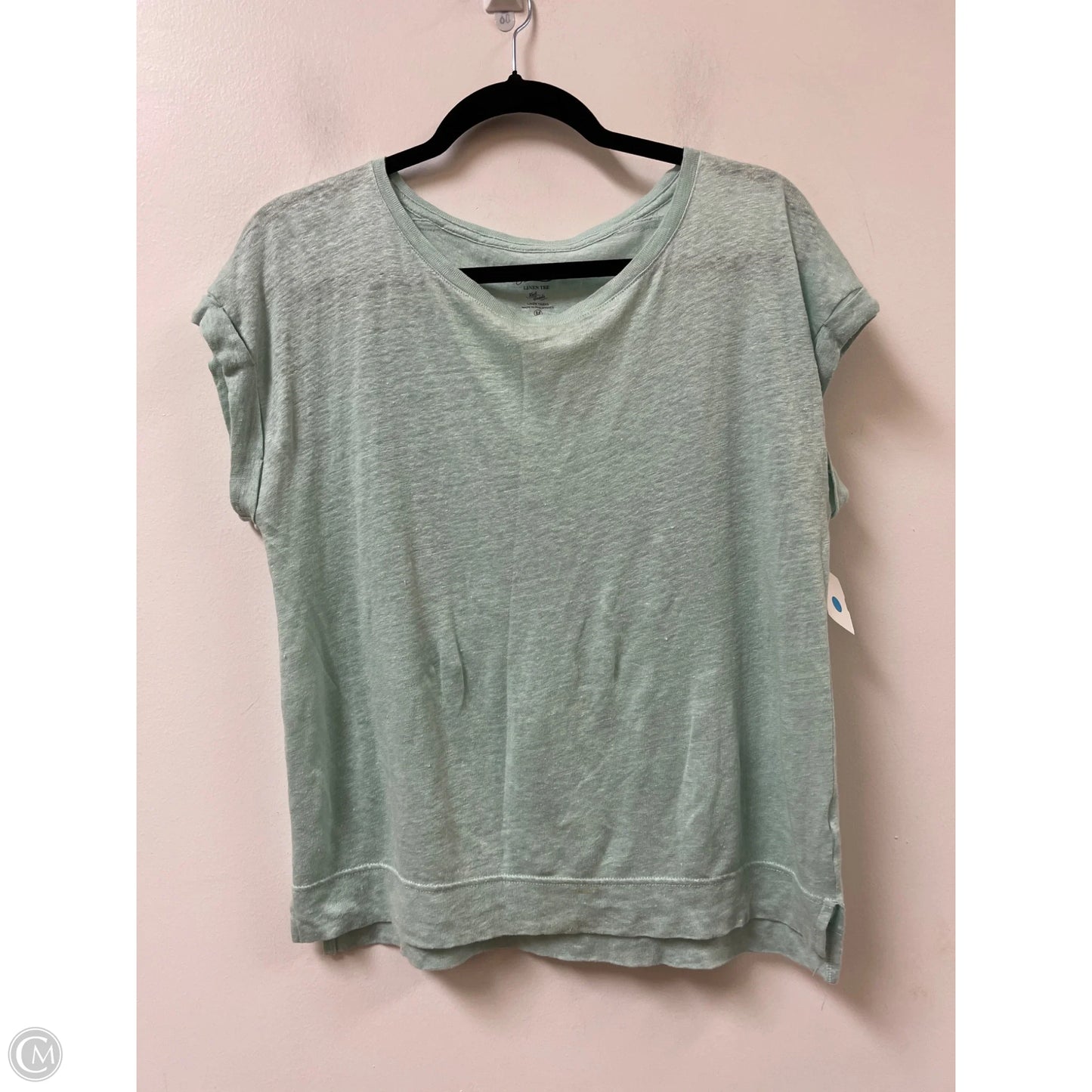 Top Short Sleeve By J. Crew In Green, Size: M