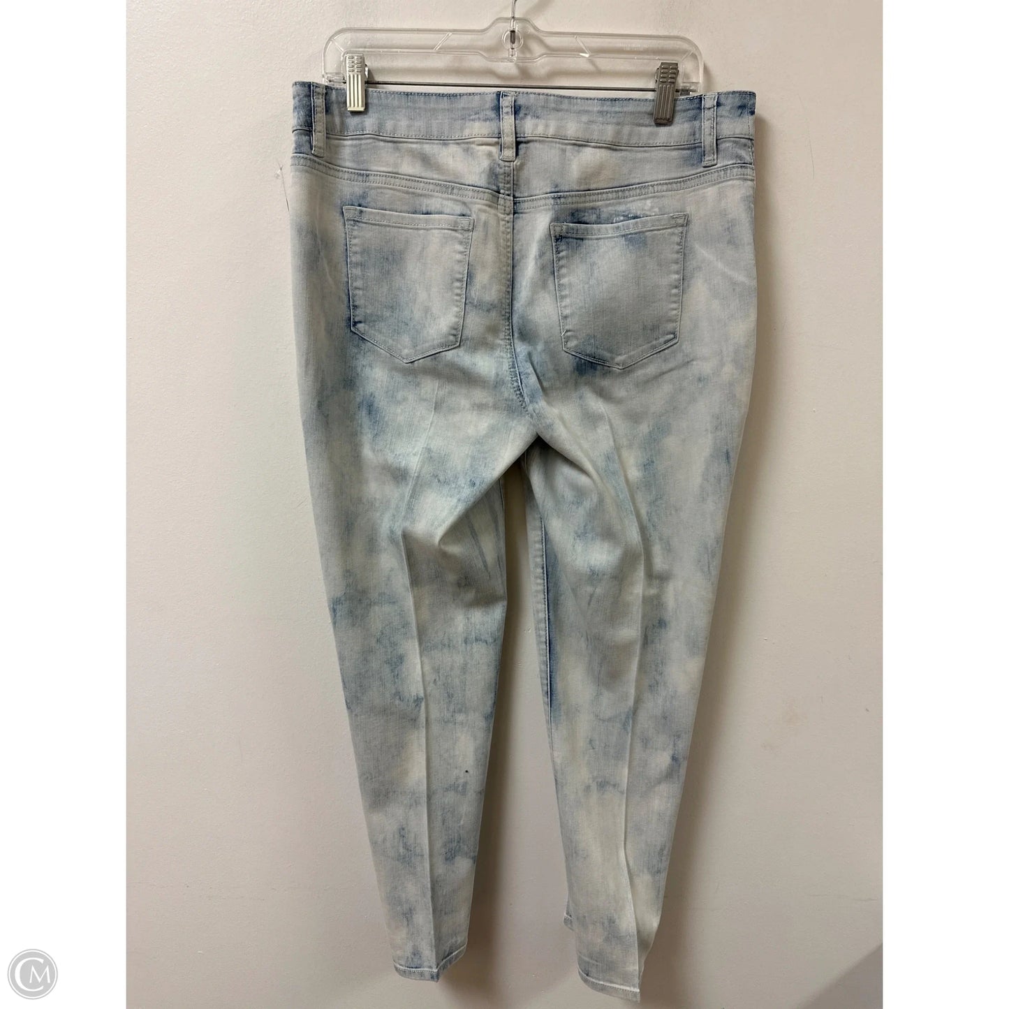 Jeans Skinny By Chicos In Blue Denim, Size: 8