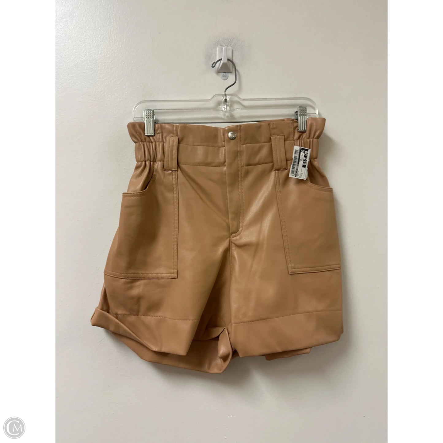 Shorts By Calvin Klein In Tan, Size: M
