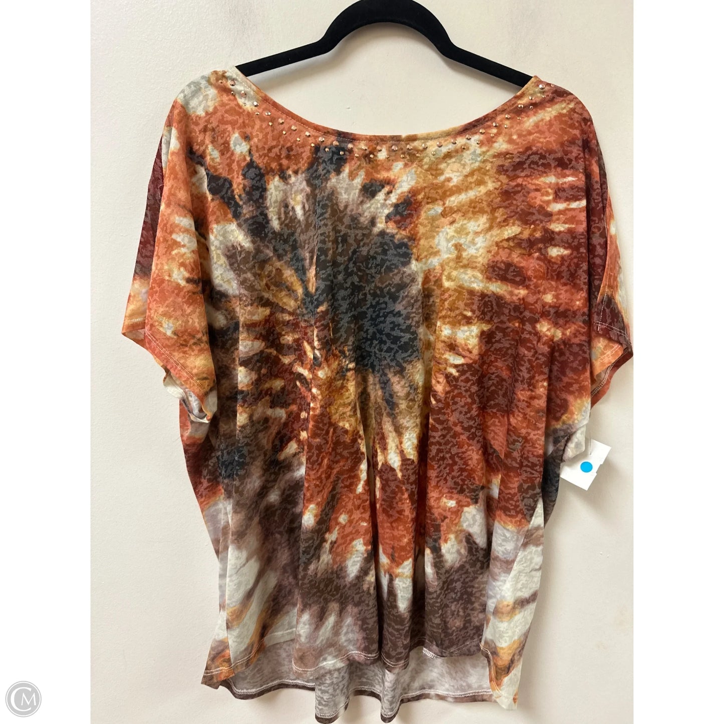 Top Short Sleeve By Ruby Rd In Yellow, Size: 3x