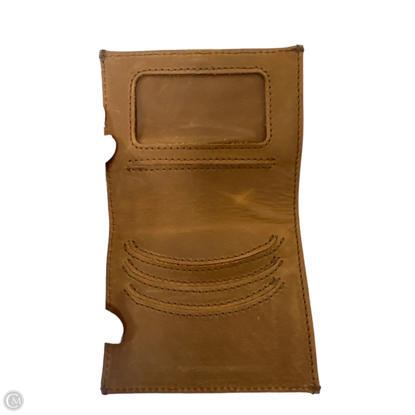 Wallet Leather By Clothes Mentor, Size: Medium