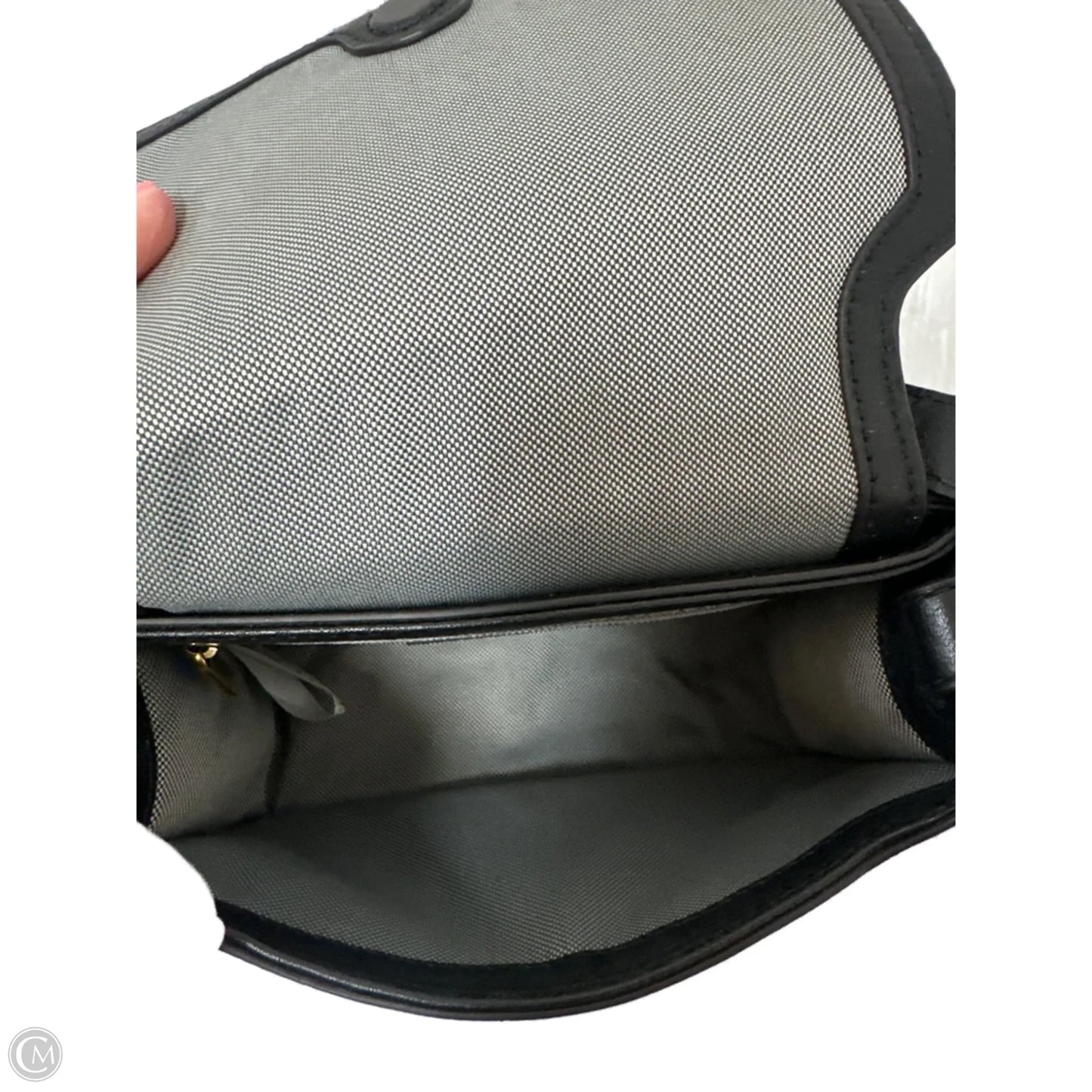 Handbag Leather By Fossil, Size: Small