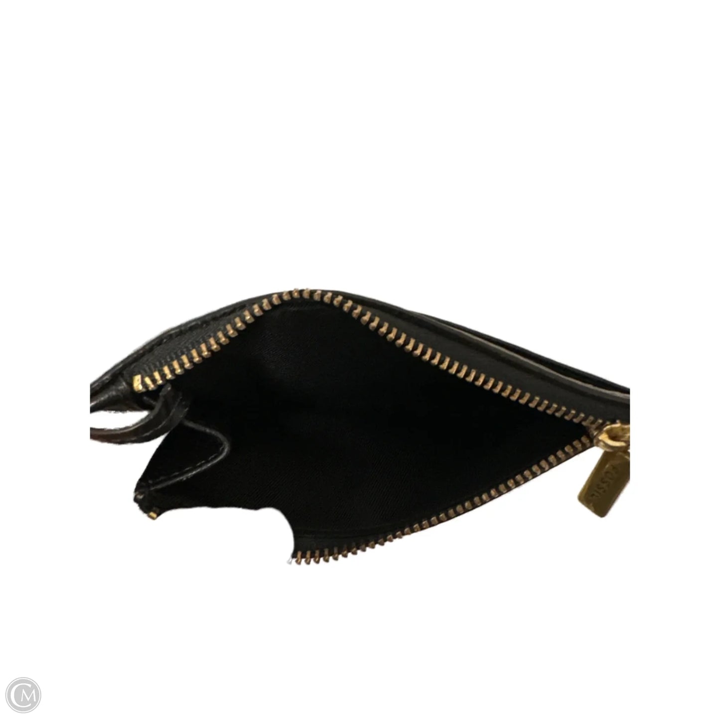 Wallet Leather By Fossil, Size: Small