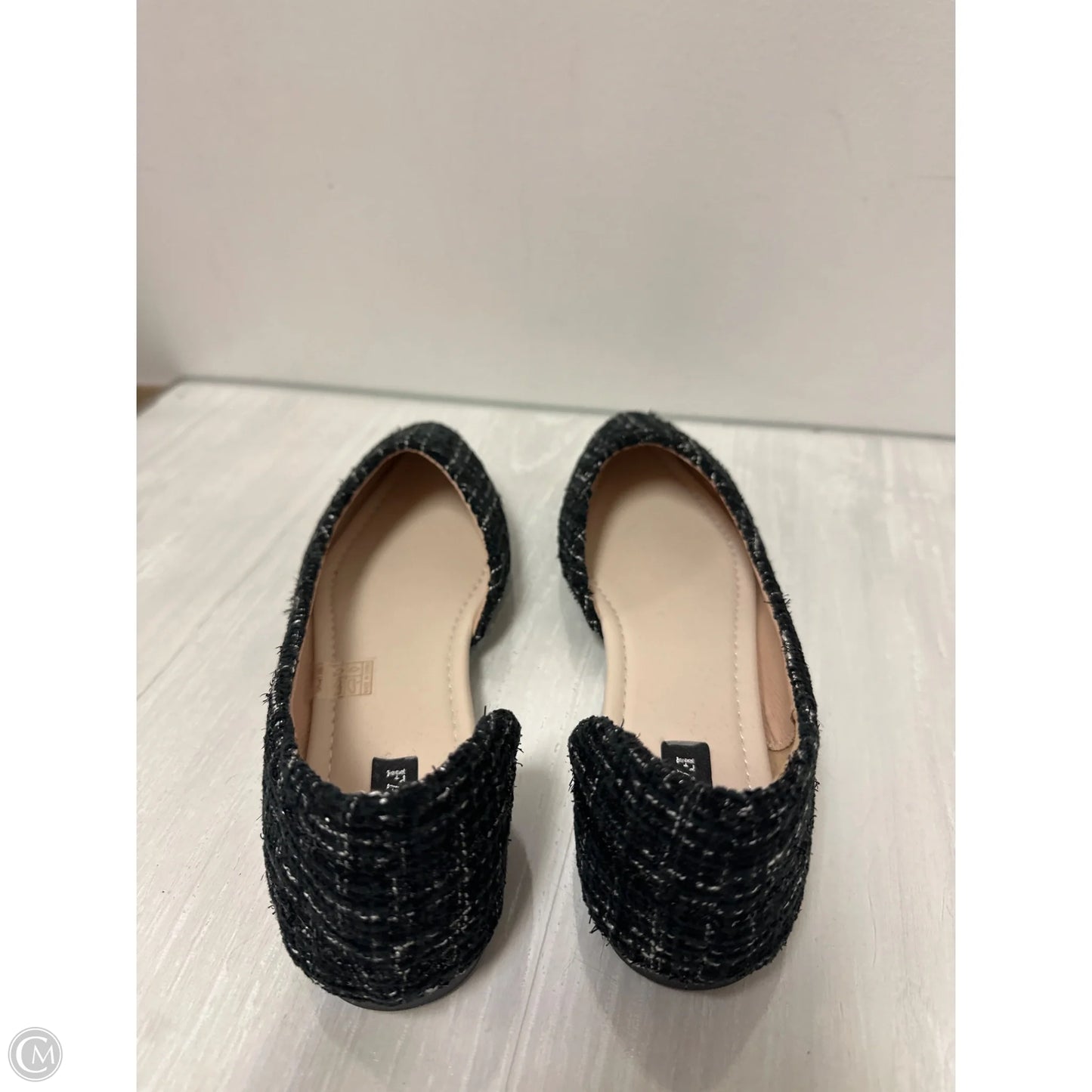 Shoes Flats By Clothes Mentor In Black, Size: 11.5