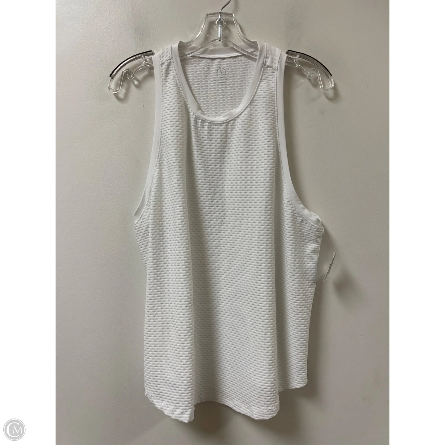 Athletic Tank Top By Clothes Mentor In Yellow, Size: 1x