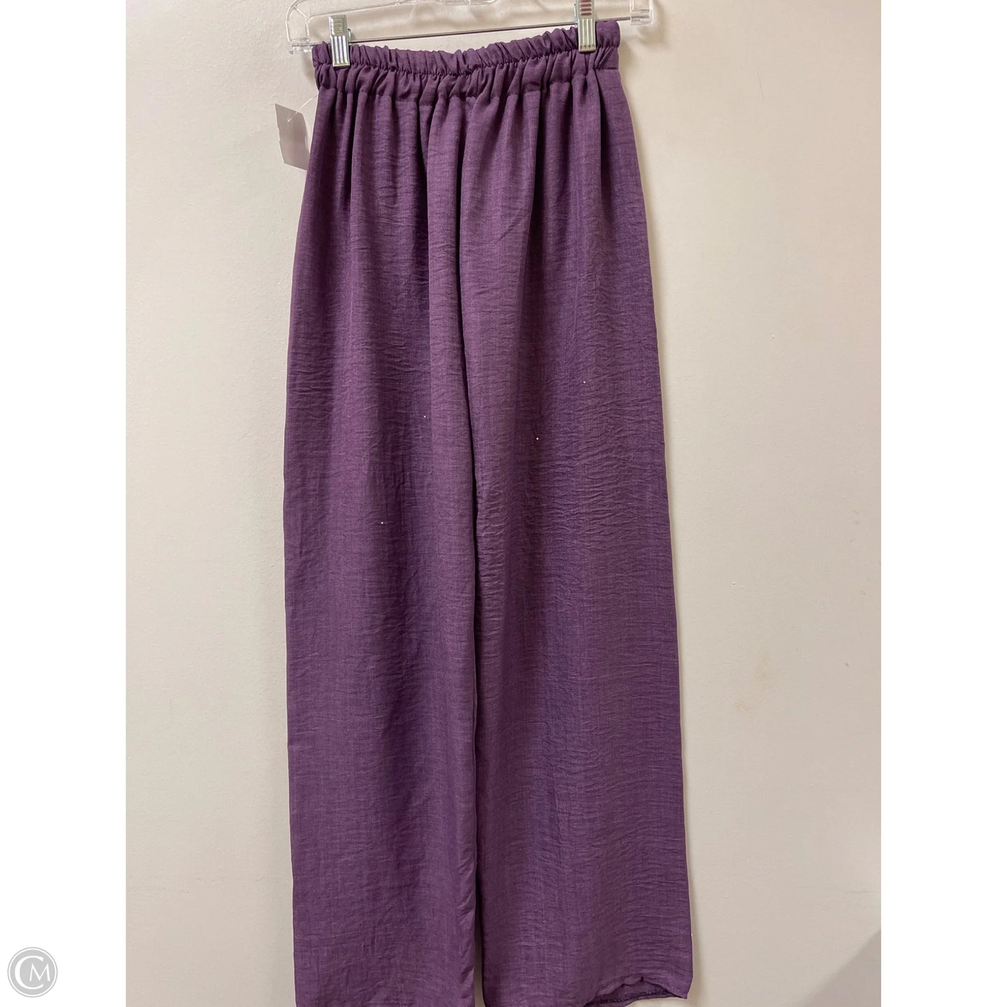 Pants Wide Leg By Clothes Mentor In Purple, Size: L
