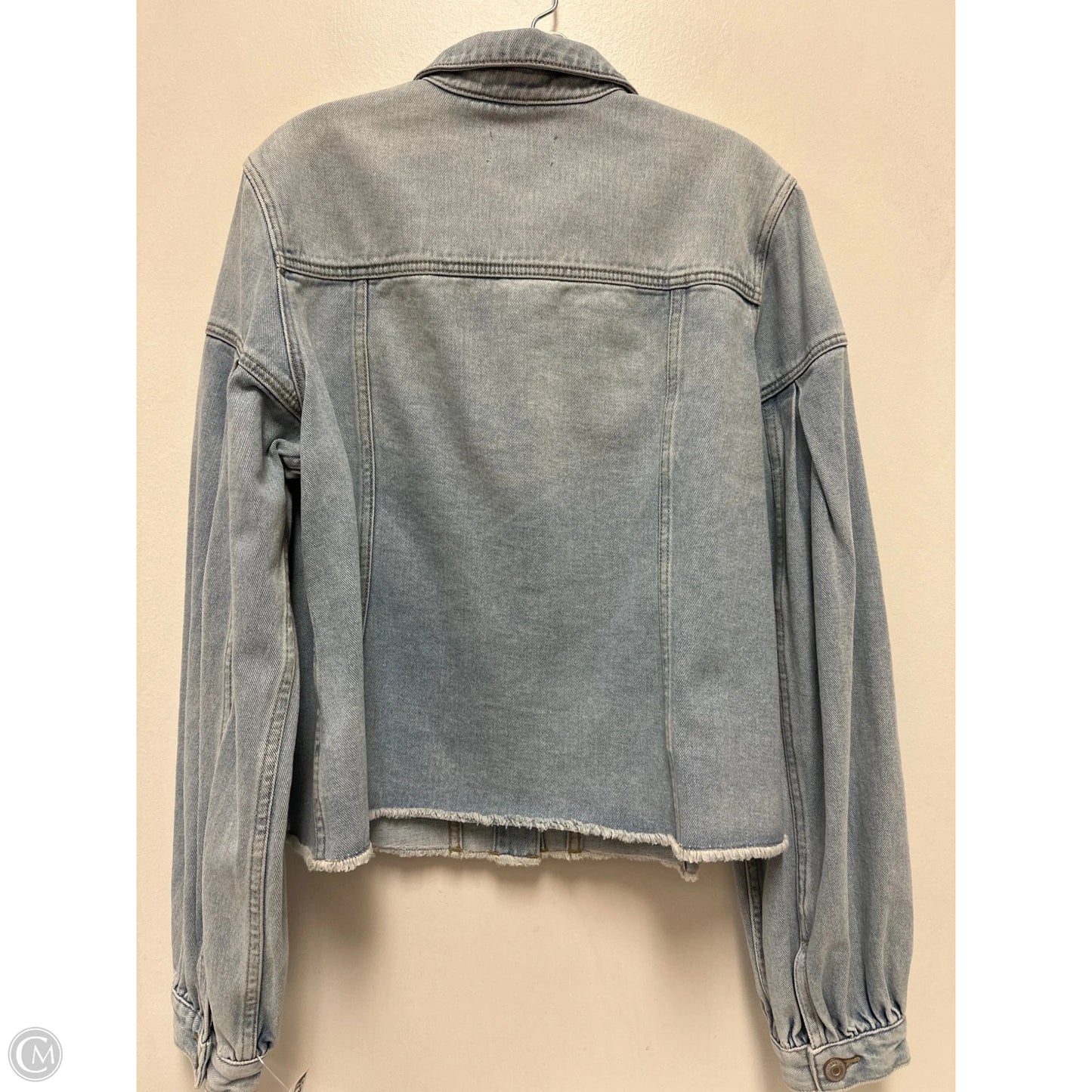 Jacket Denim By Clothes Mentor In Blue Denim, Size: Xl