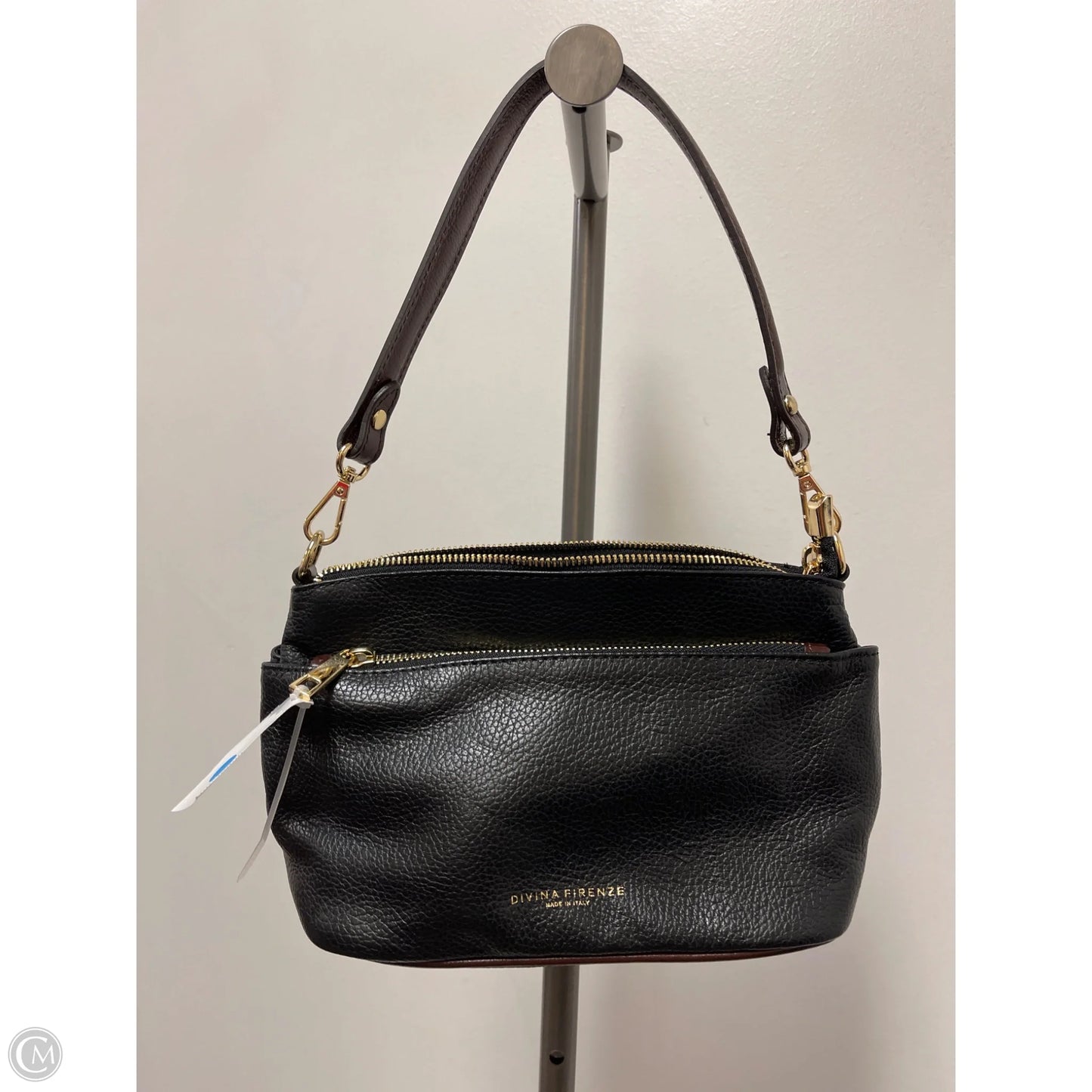 Handbag Leather By Cmc, Size: Small