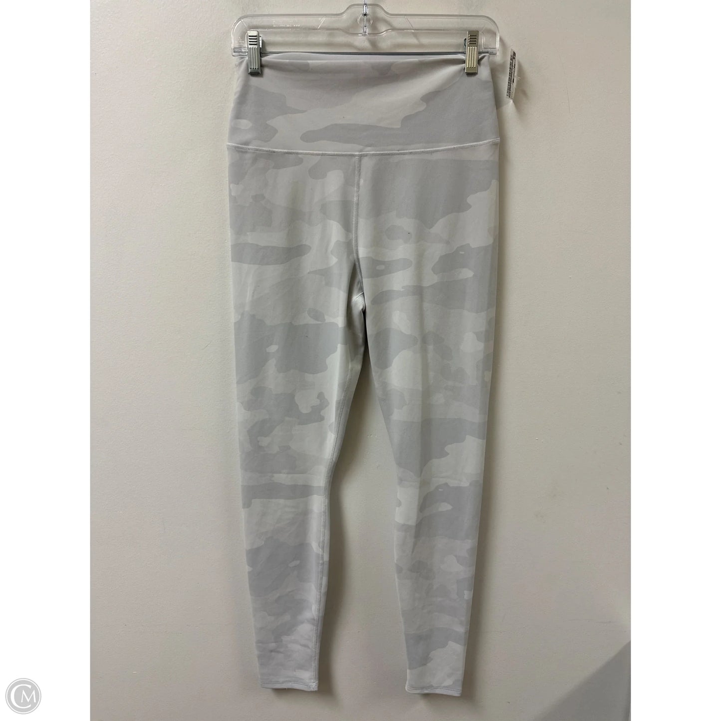 Athletic Leggings By Alo In Grey, Size: L
