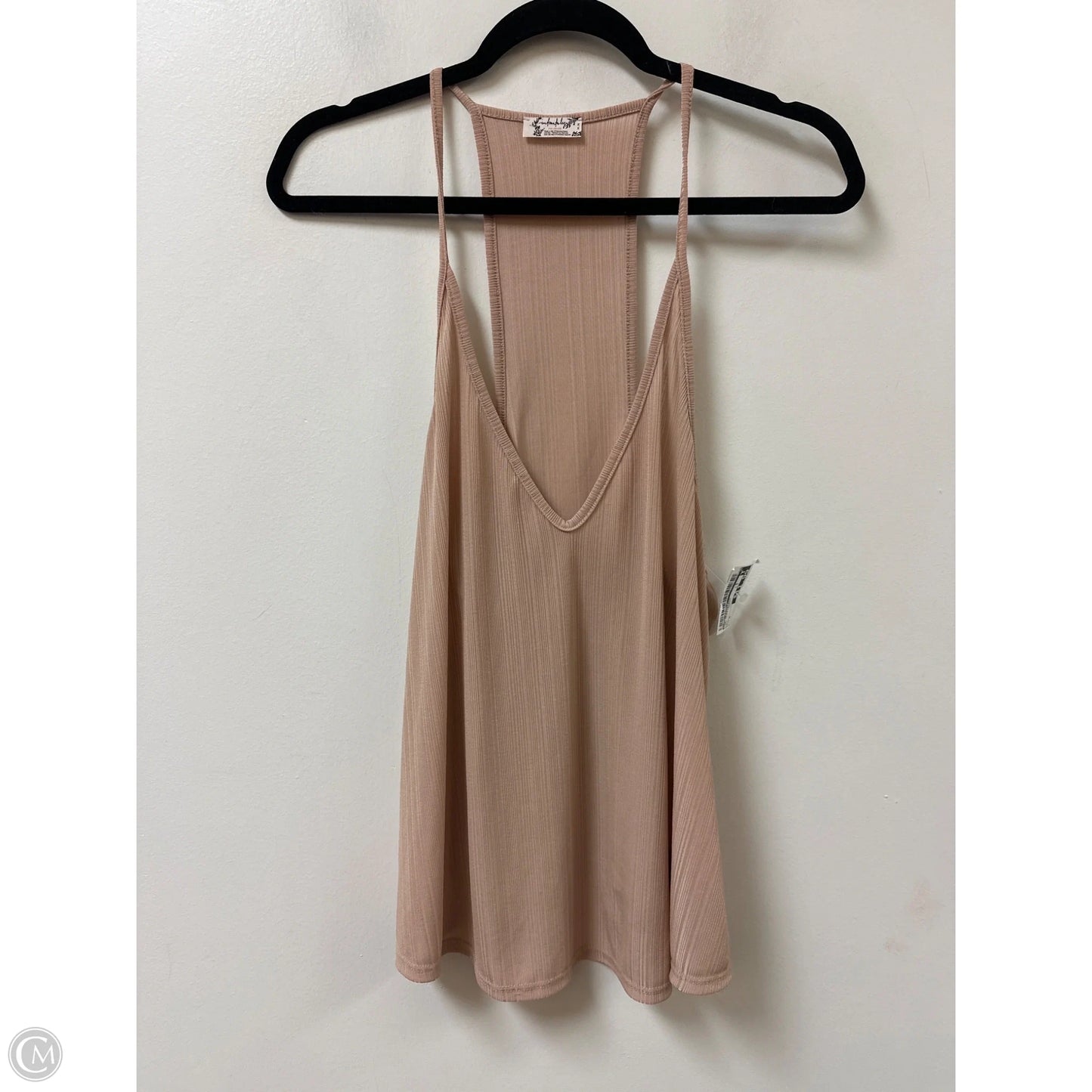 Top Sleeveless By Free People In Tan, Size: M