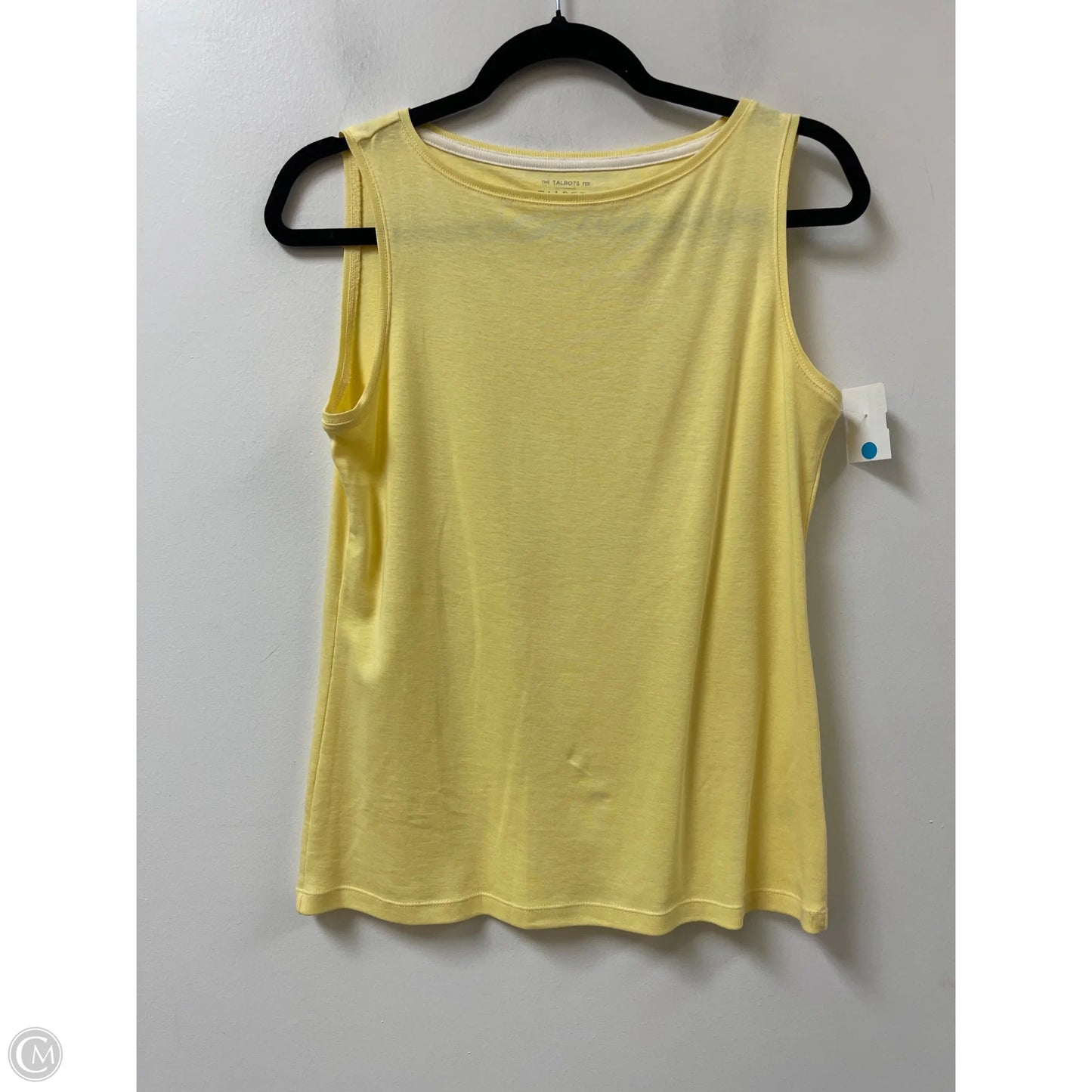 Tank Top By Talbots In Yellow, Size: M