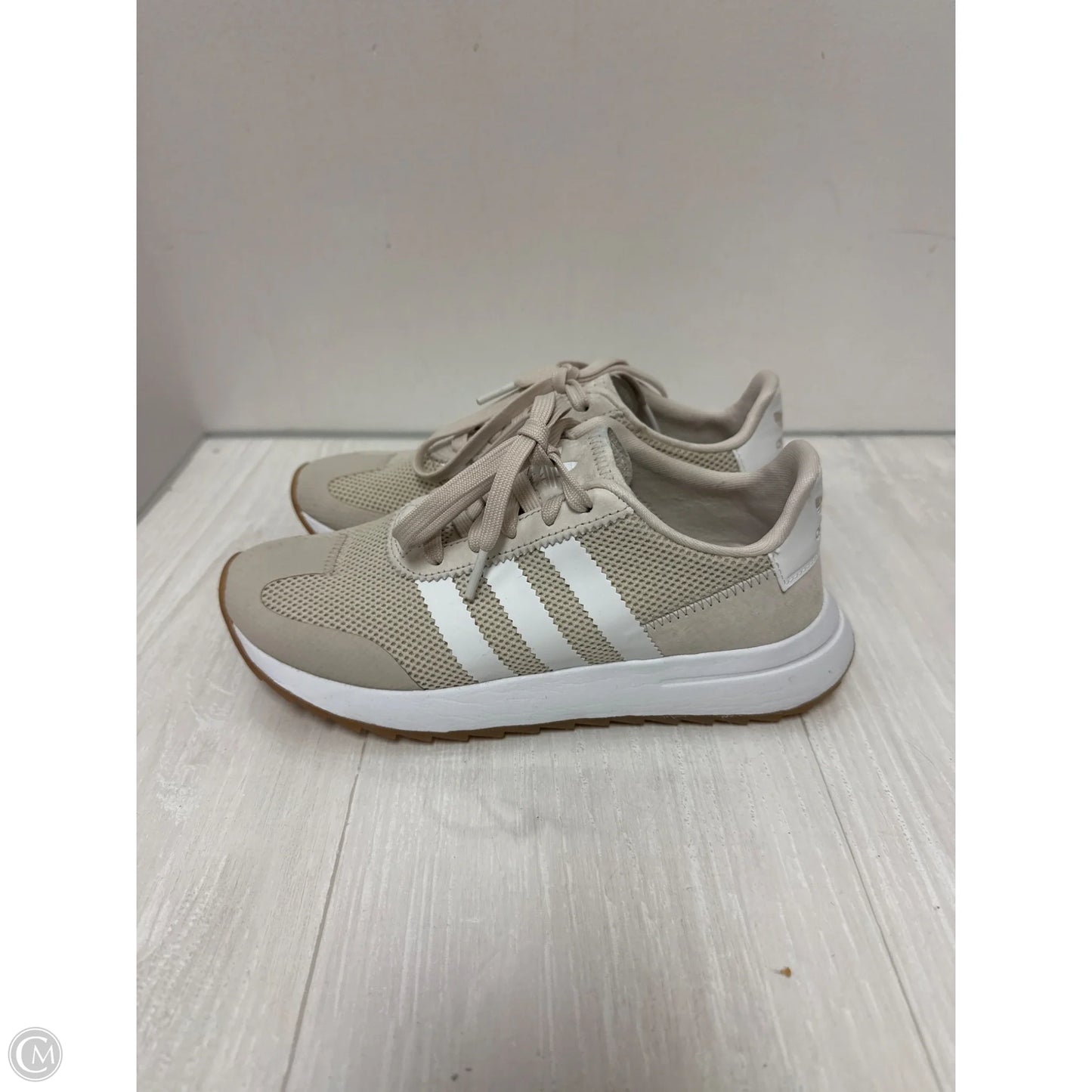Shoes Athletic By Adidas In Cream, Size: 6