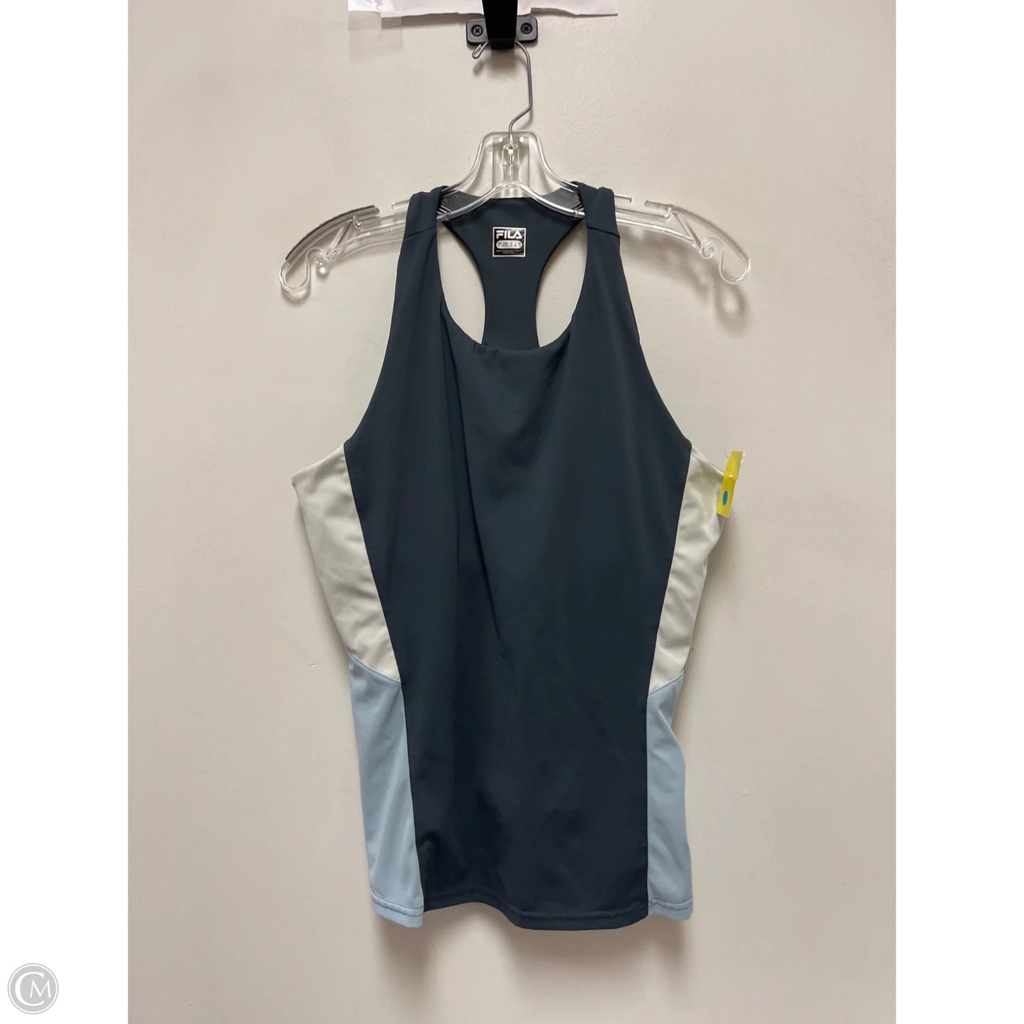 Athletic Tank Top By Fila In Grey, Size: Xl