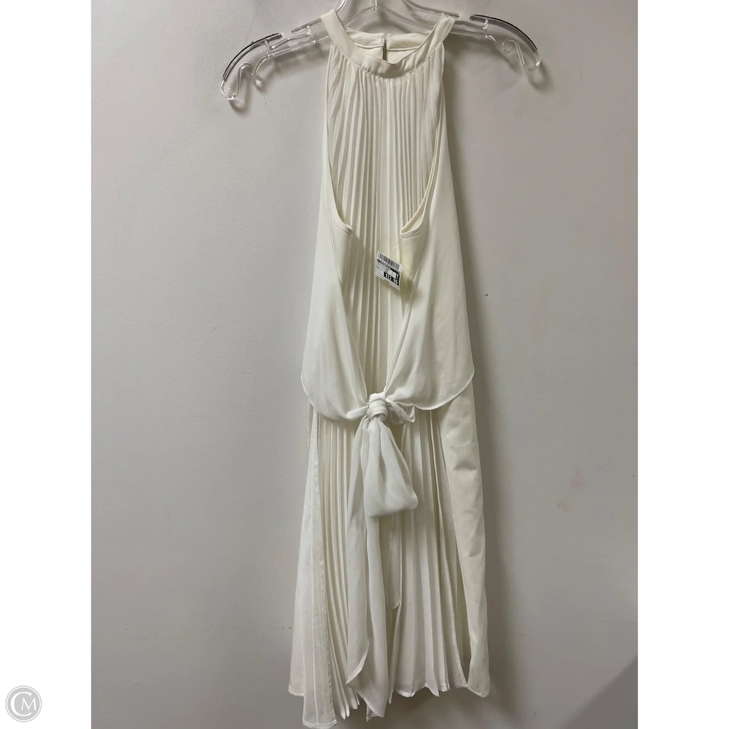 Dress Casual Midi By Clothes Mentor In White, Size: L