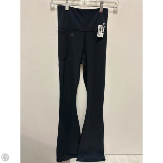 Athletic Leggings By Under Armour In Black, Size: Xs