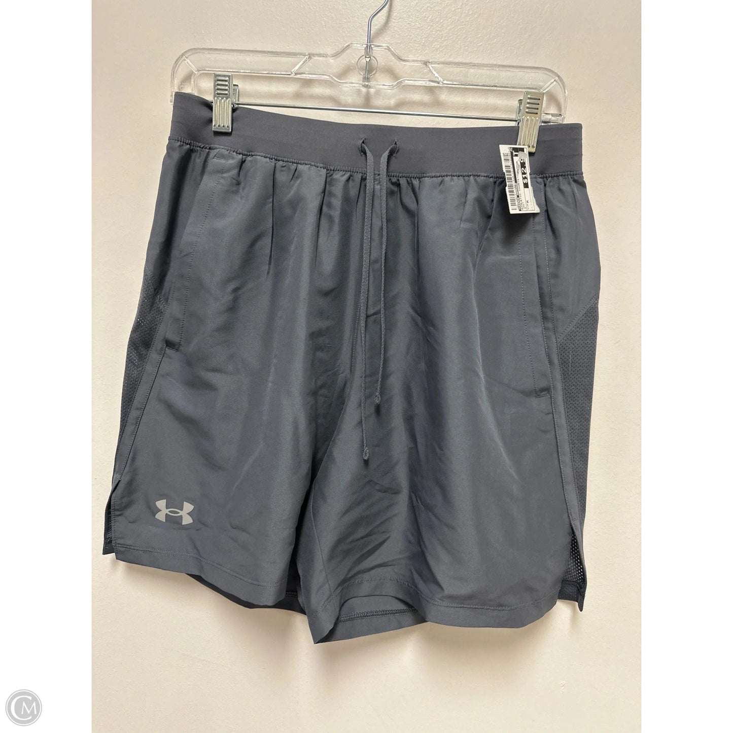 Athletic Shorts By Under Armour In Grey, Size: M