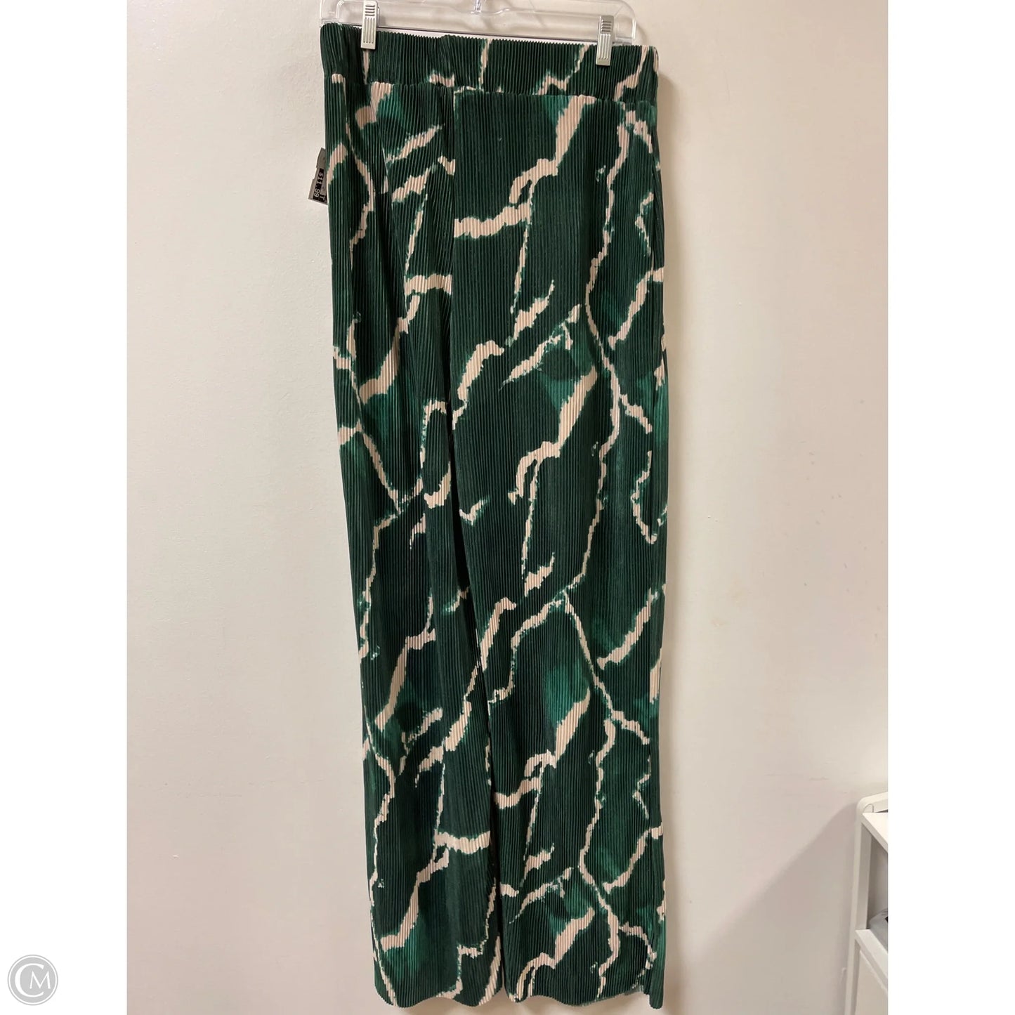 Pants Wide Leg By Clothes Mentor In Green, Size: Xl