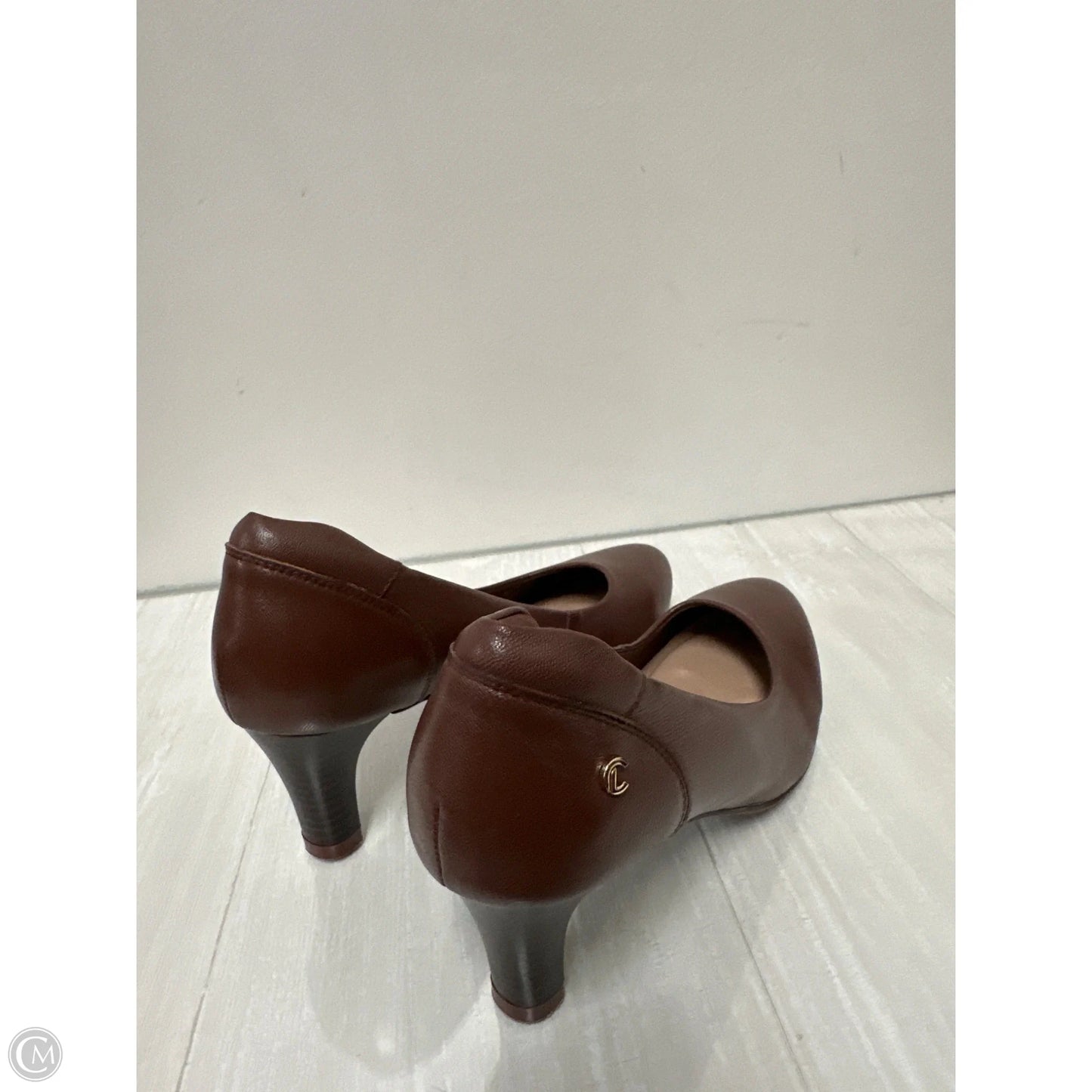 Shoes Heels Stiletto By Clothes Mentor In Brown, Size: 8.5