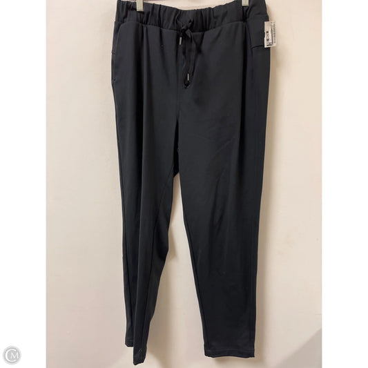 Athletic Pants By Talbots In Black, Size: L