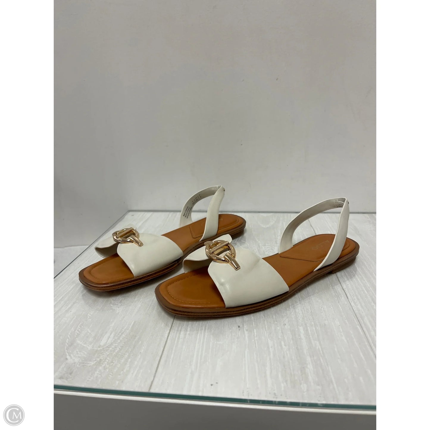 Sandals Flats By Lucky Brand In Tan, Size: 8.5