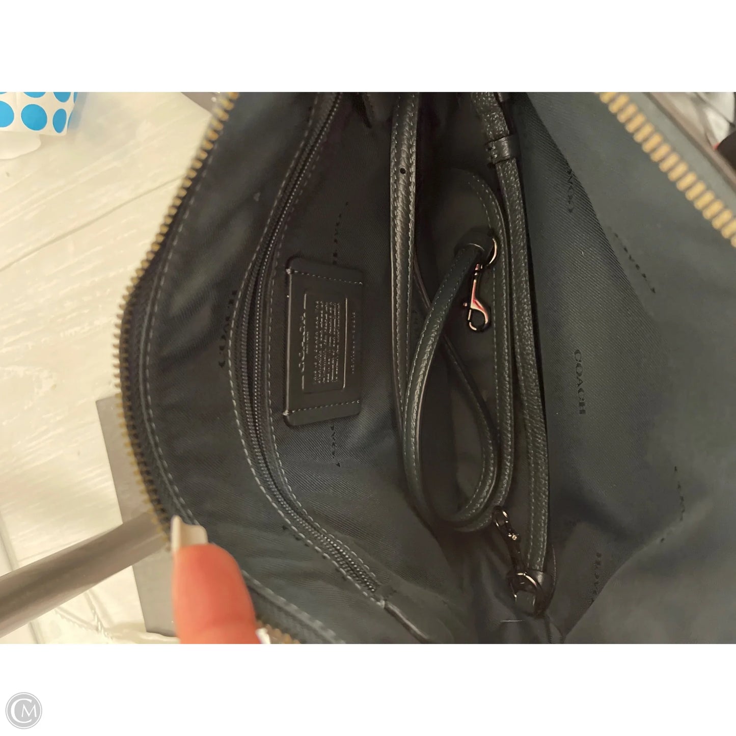 Handbag Designer By Coach, Size: Medium