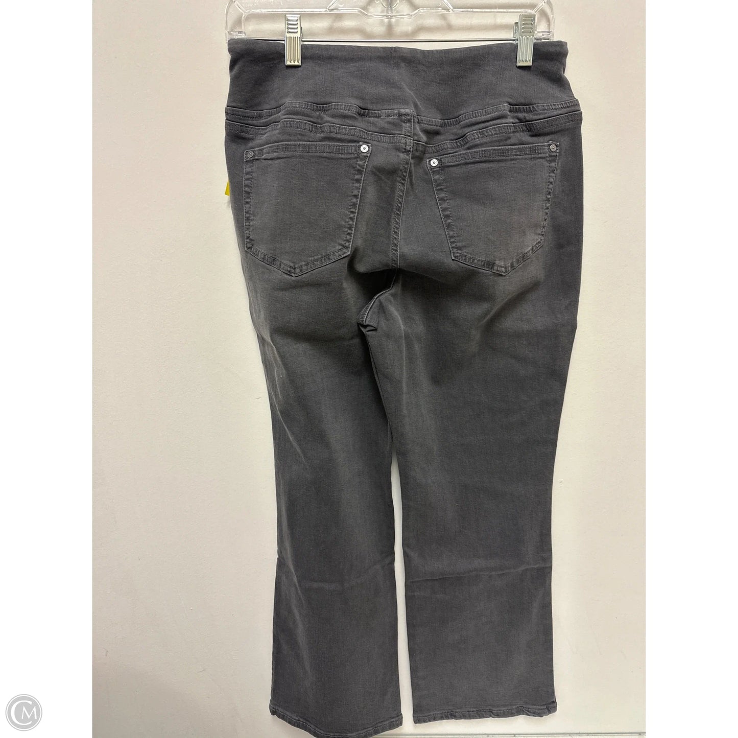 Pants Leggings By Belle By Kim Gravel In Grey, Size: M