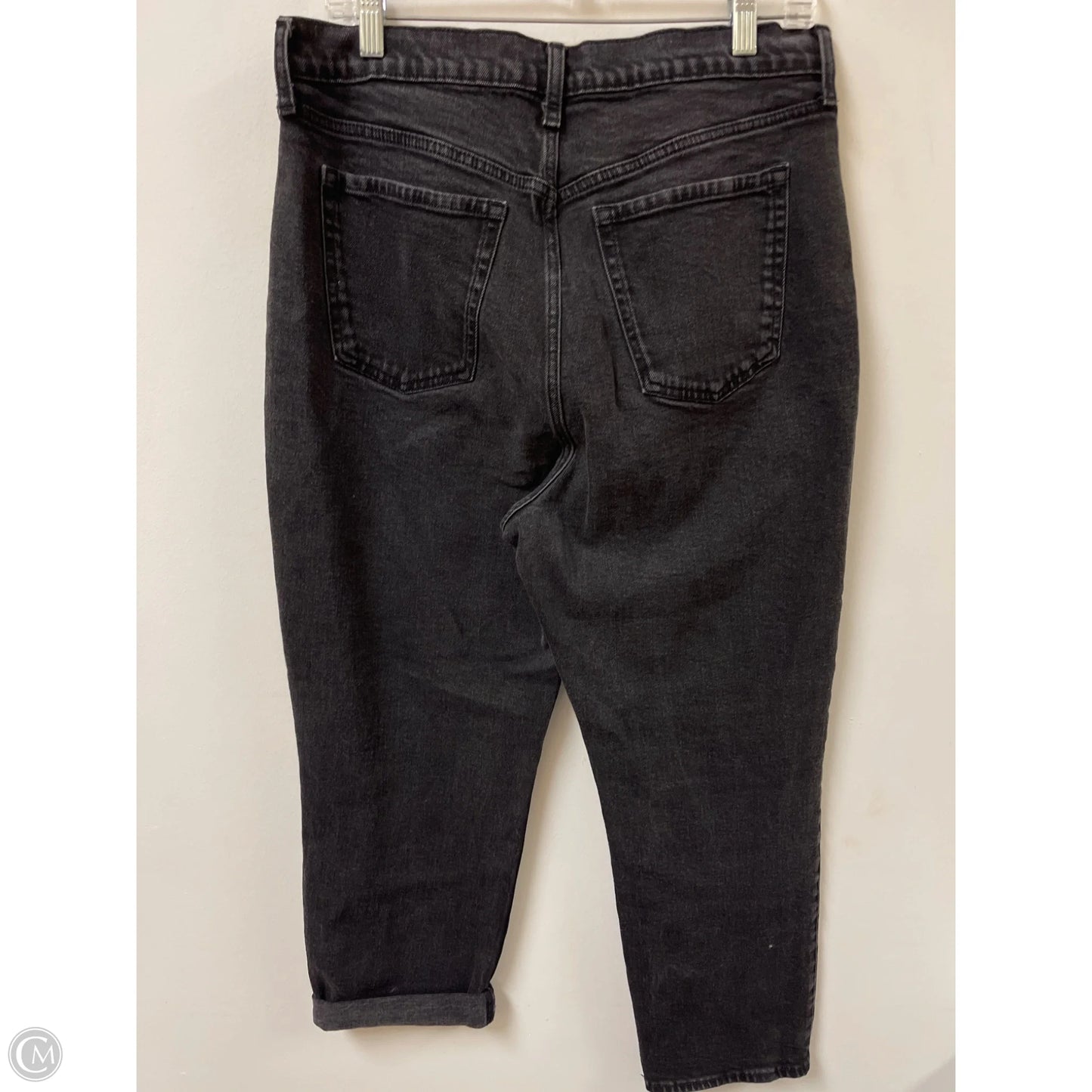 Jeans Straight By Old Navy In Black, Size: 16