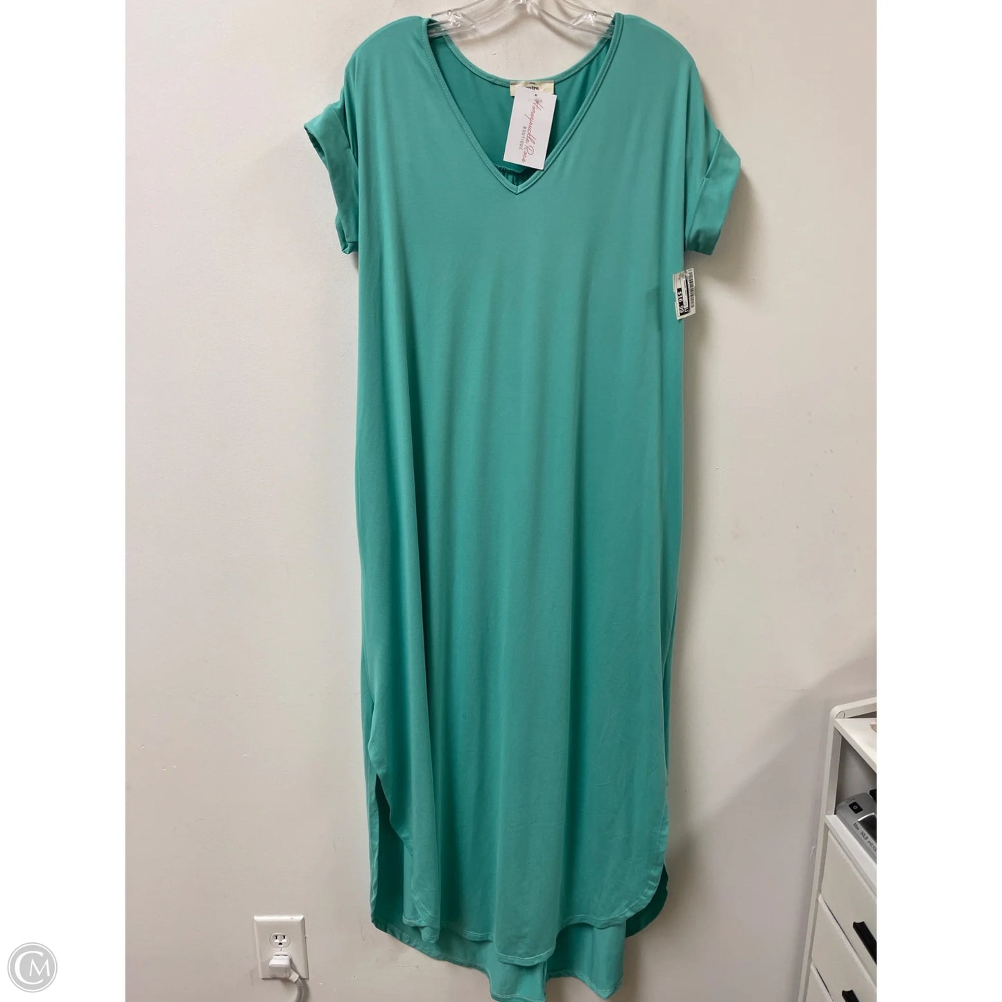 Dress Casual Maxi By Entro In Green, Size: M