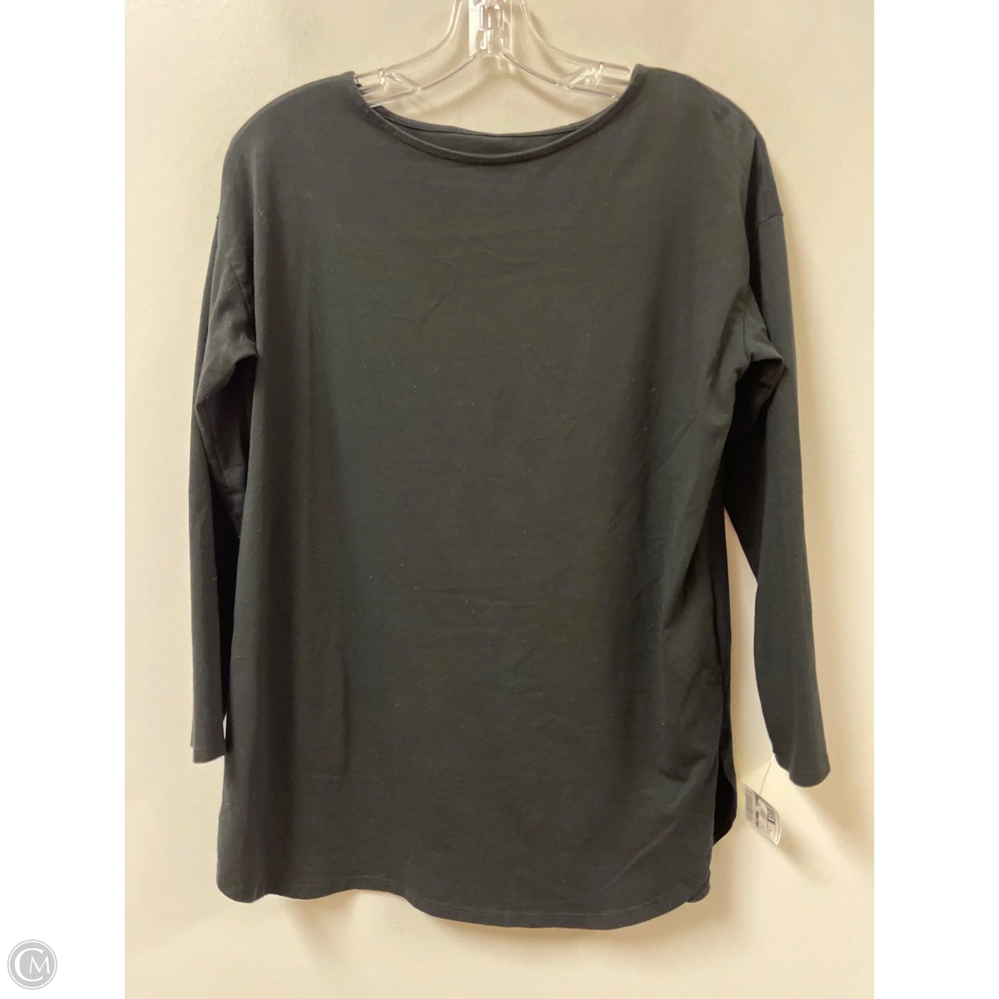 Top Long Sleeve By J. Jill In Black, Size: S