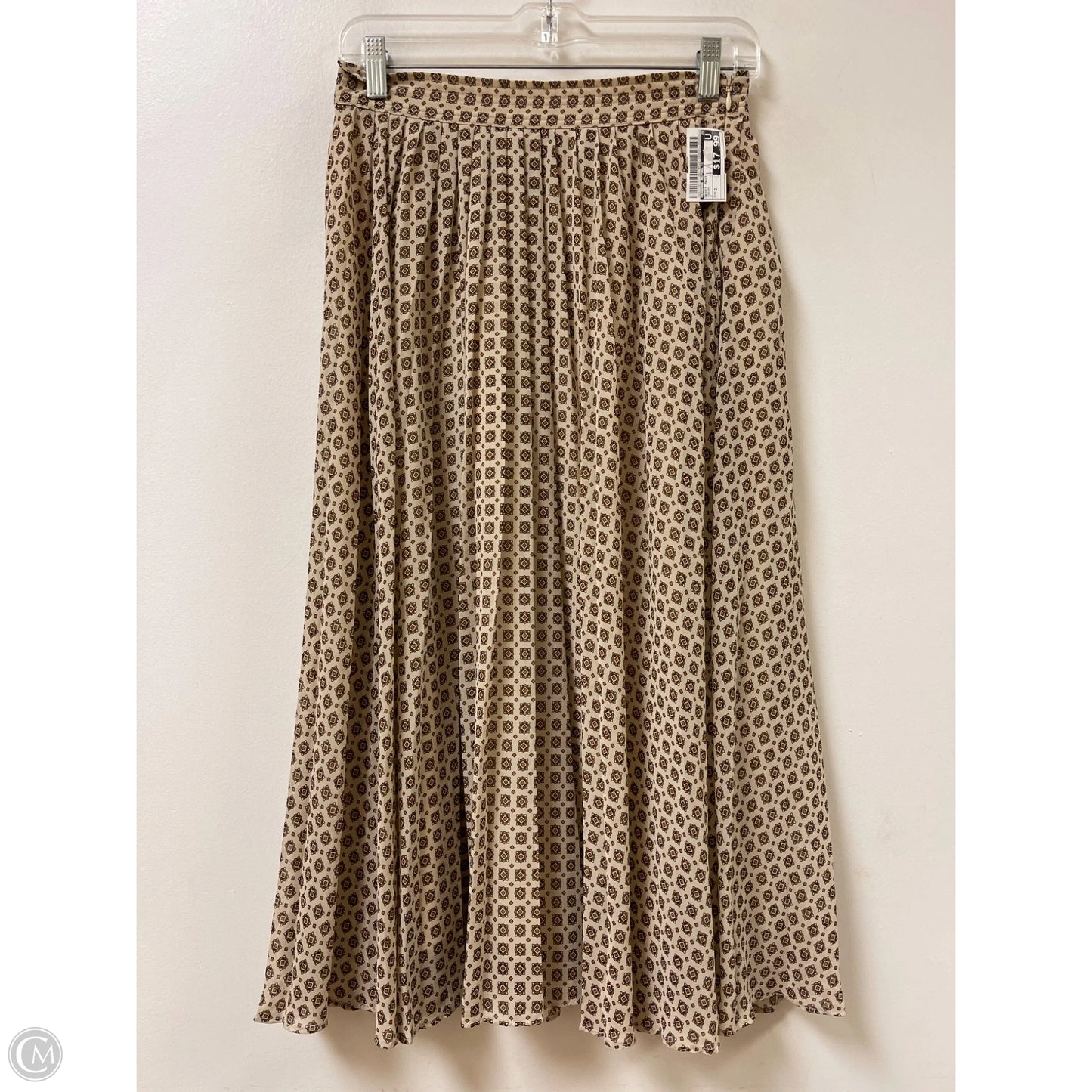 Skirt Maxi By Banana Republic In Cream, Size: 2