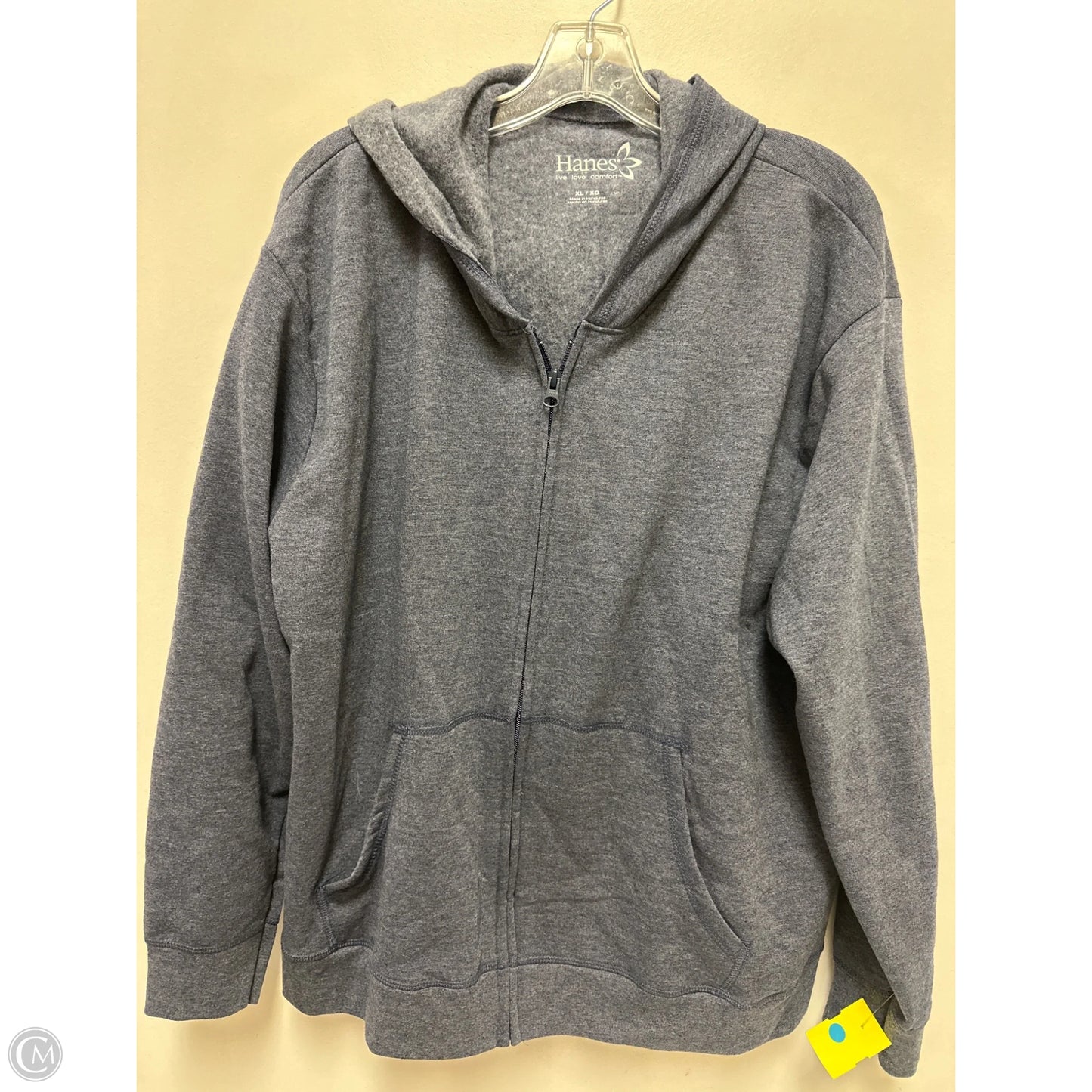 Jacket Fleece By Hanes In Navy, Size: Xl