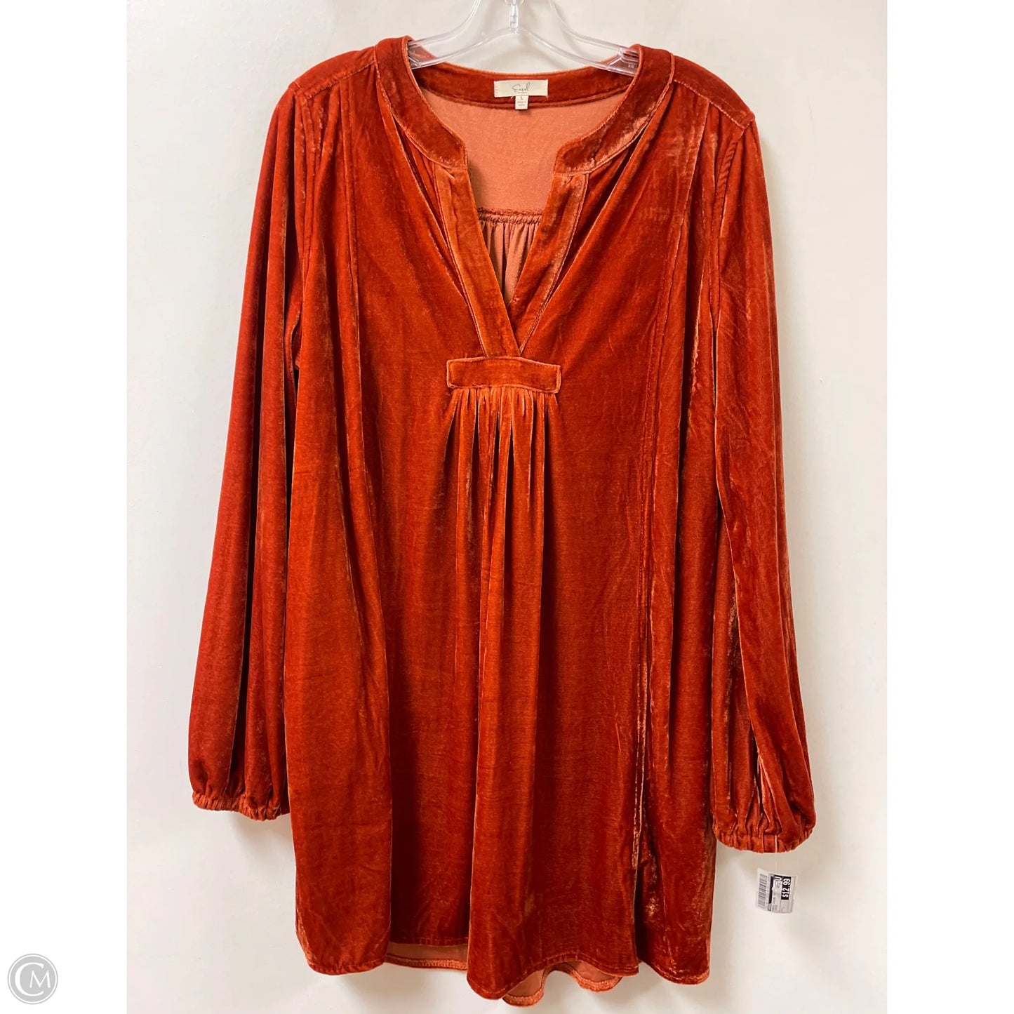 Dress Casual Short By Easel In Orange, Size: L