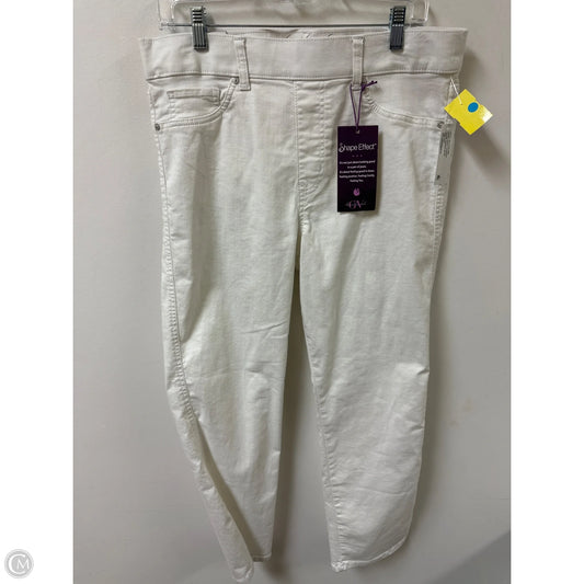Jeans Skinny By Gloria Vanderbilt In White, Size: 12