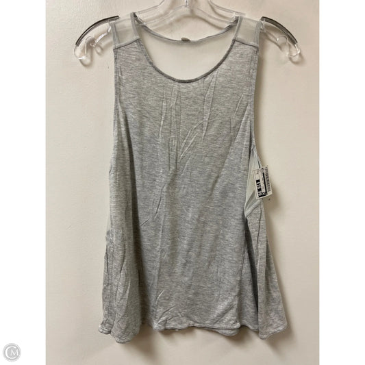 Athletic Tank Top By Alo In Grey, Size: M