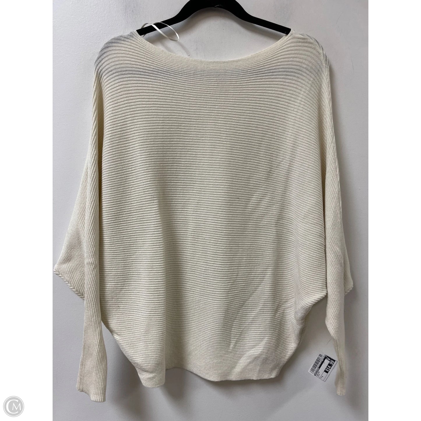 Sweater By Philosophy In Cream, Size: M