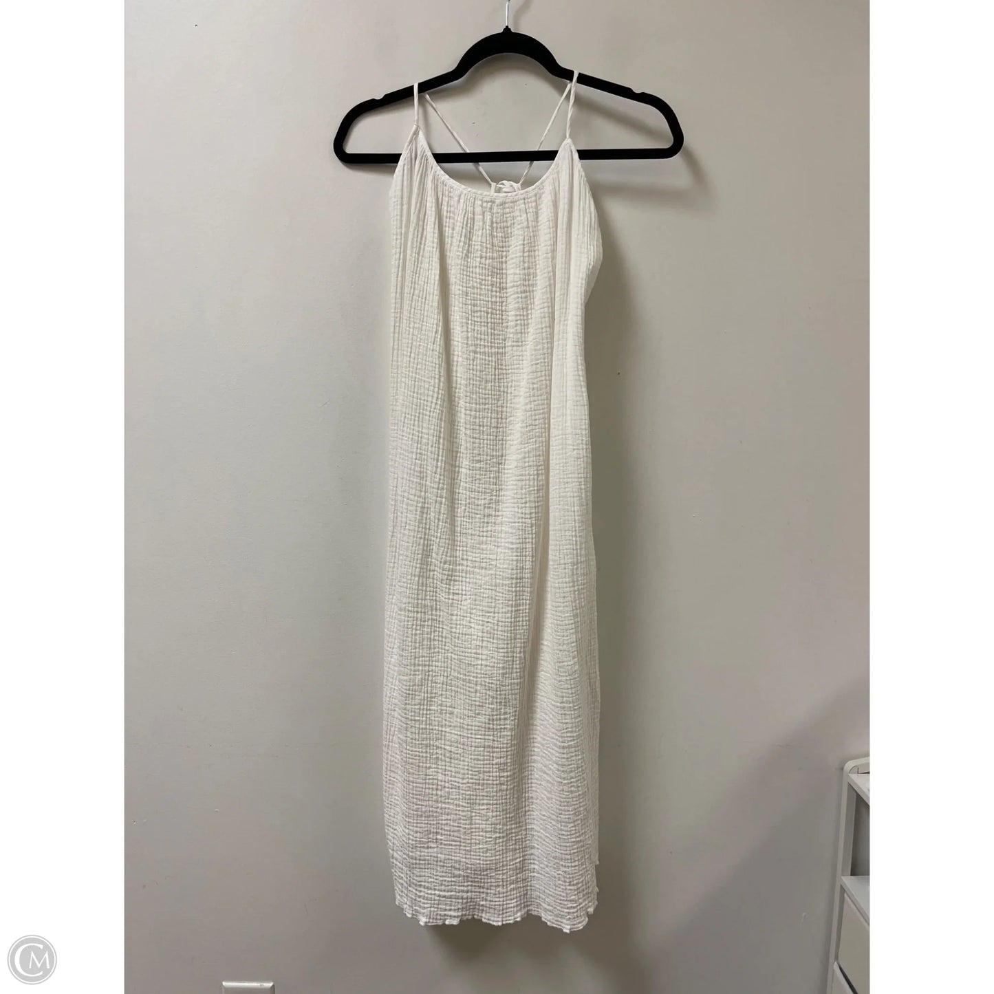 Dress Casual Maxi By Divided In White, Size: L