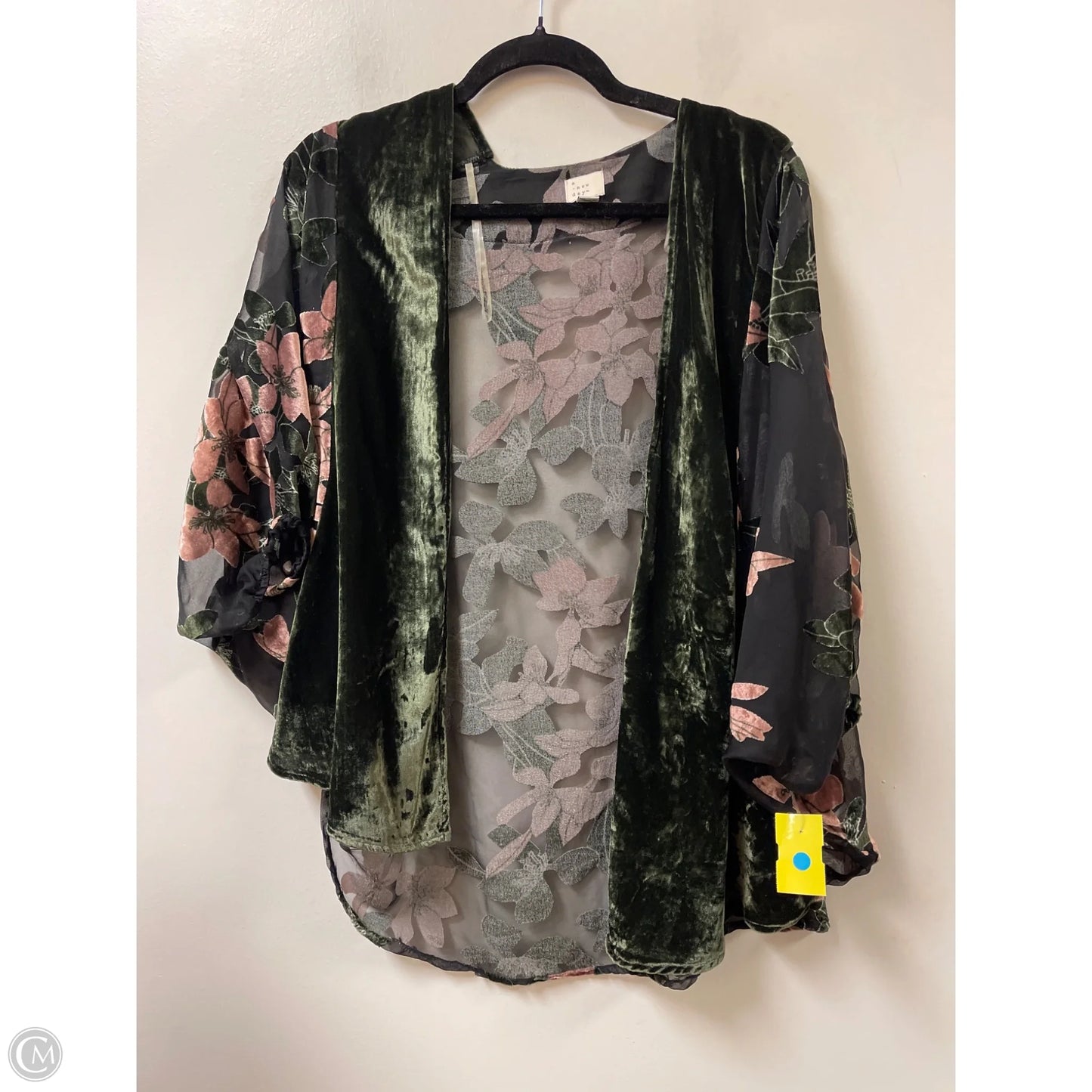 Kimono By A New Day In Floral Print, Size: Osfm