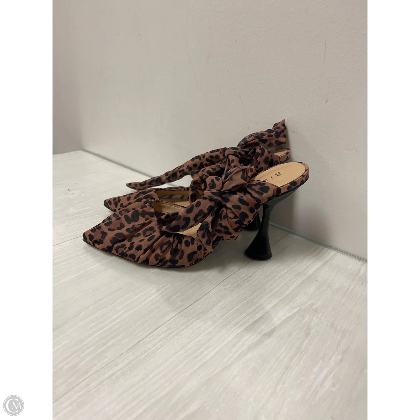 Shoes Heels Stiletto By Gianni Bini In Animal Print, Size: 8