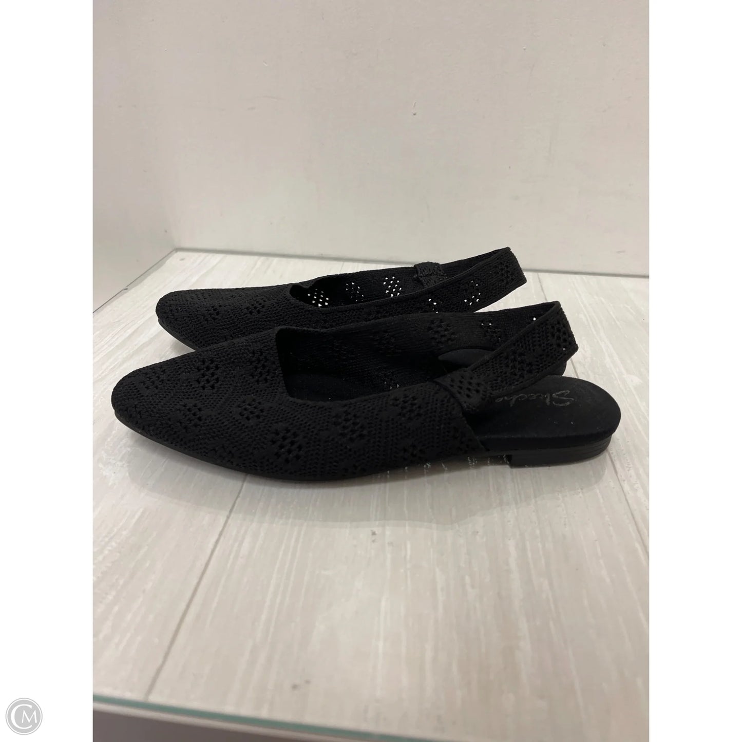 Shoes Flats By Skechers In Black, Size: 6