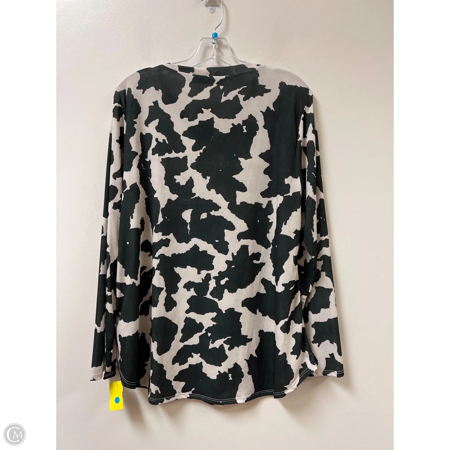 Top Long Sleeve By Lucky & Blessed In Animal Print, Size: L