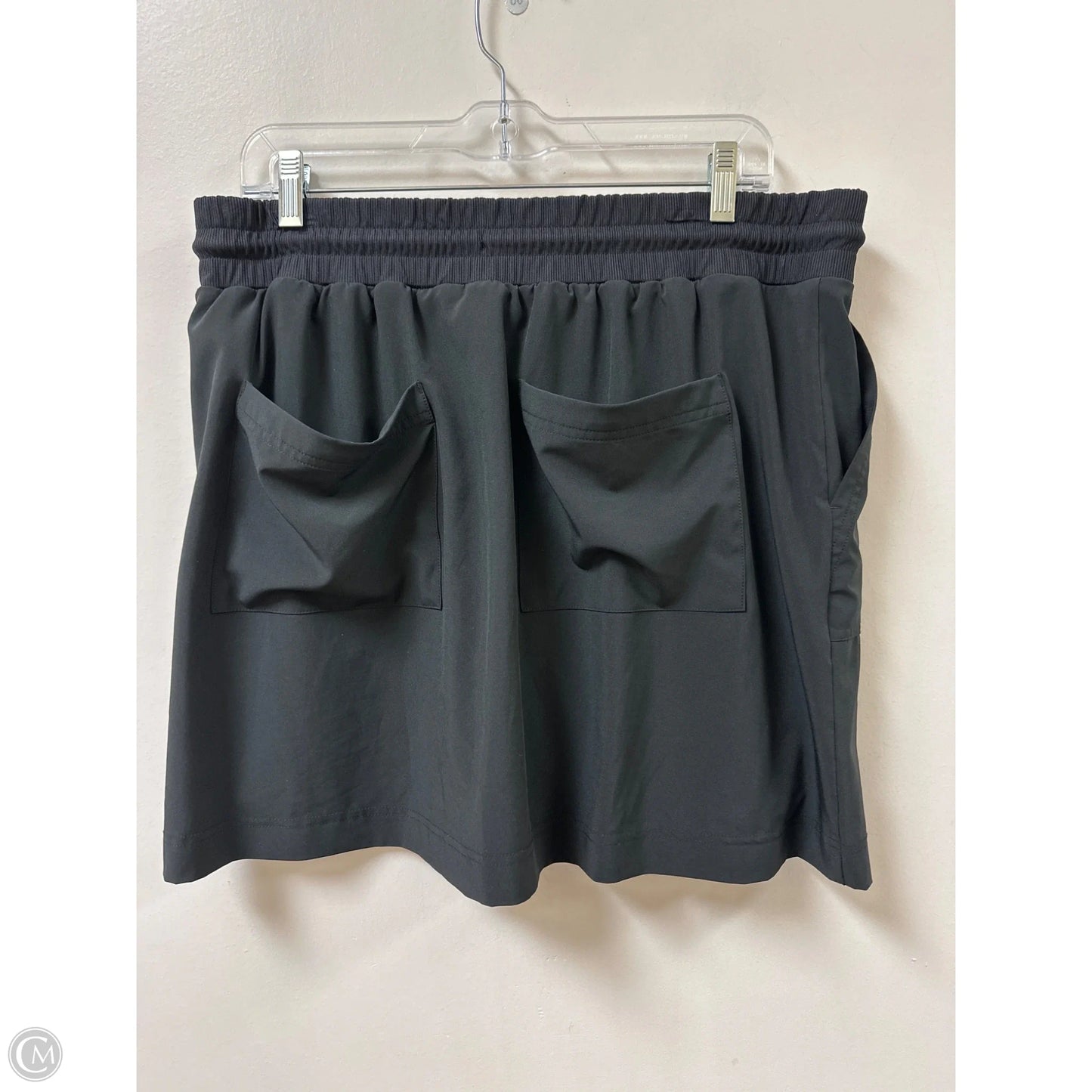 Athletic Skort By Lou And Grey In Black, Size: Xl