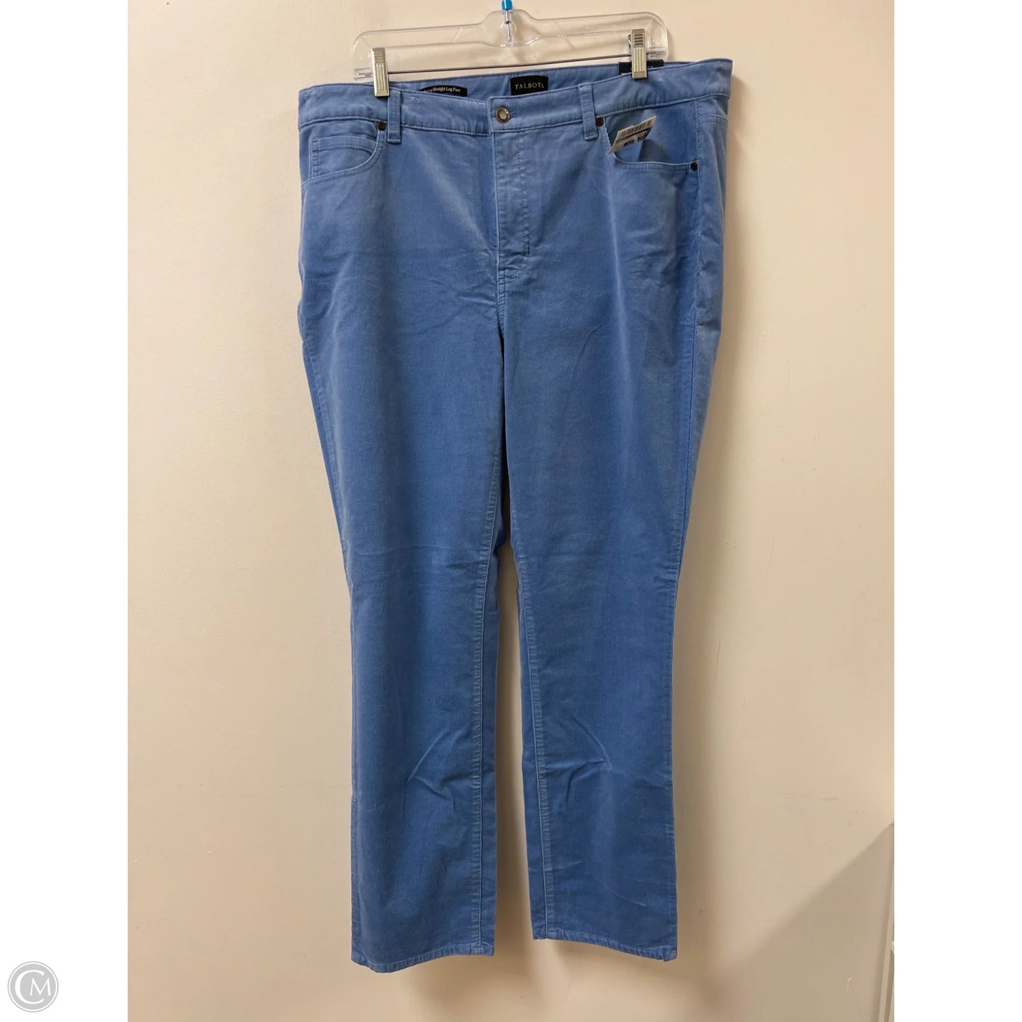 Pants Corduroy By Talbots In Blue, Size: 16
